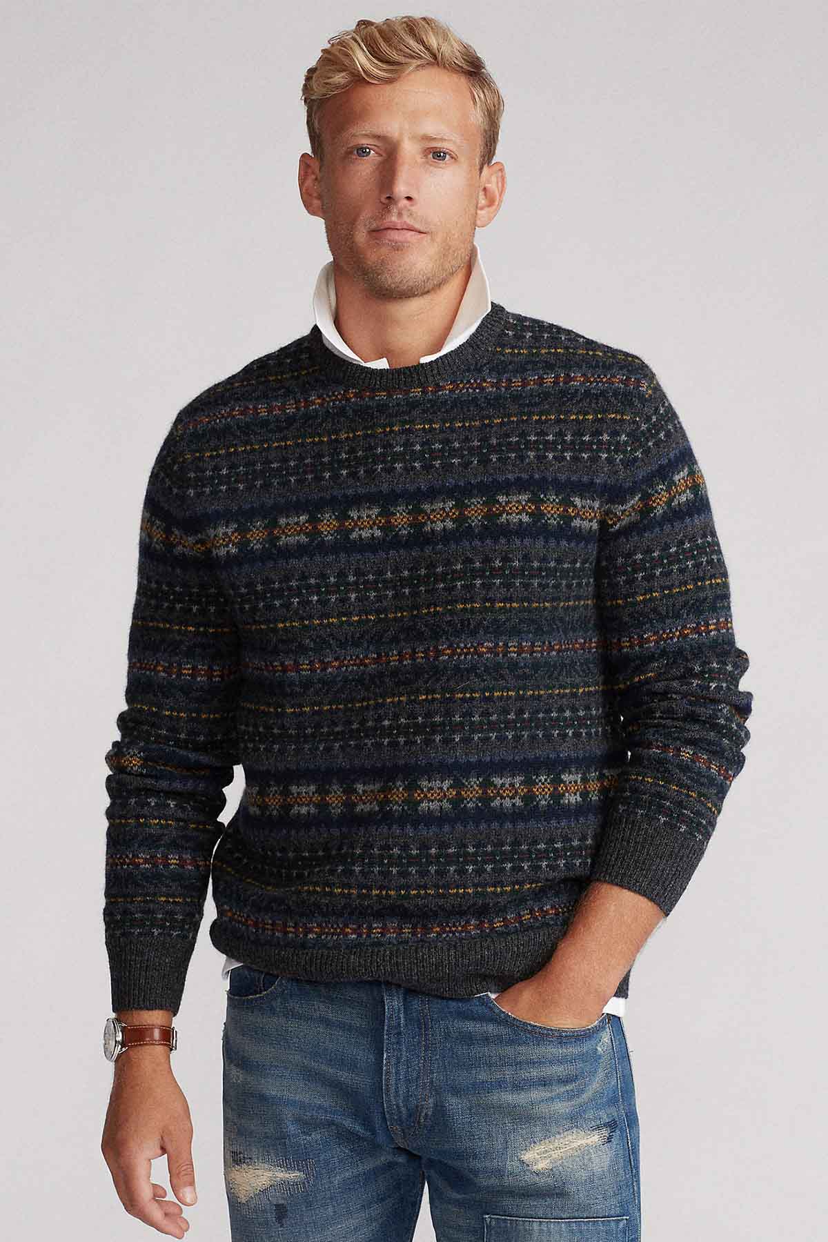 Polo Ralph Lauren Etnik Desenli Triko-Libas Trendy Fashion Store