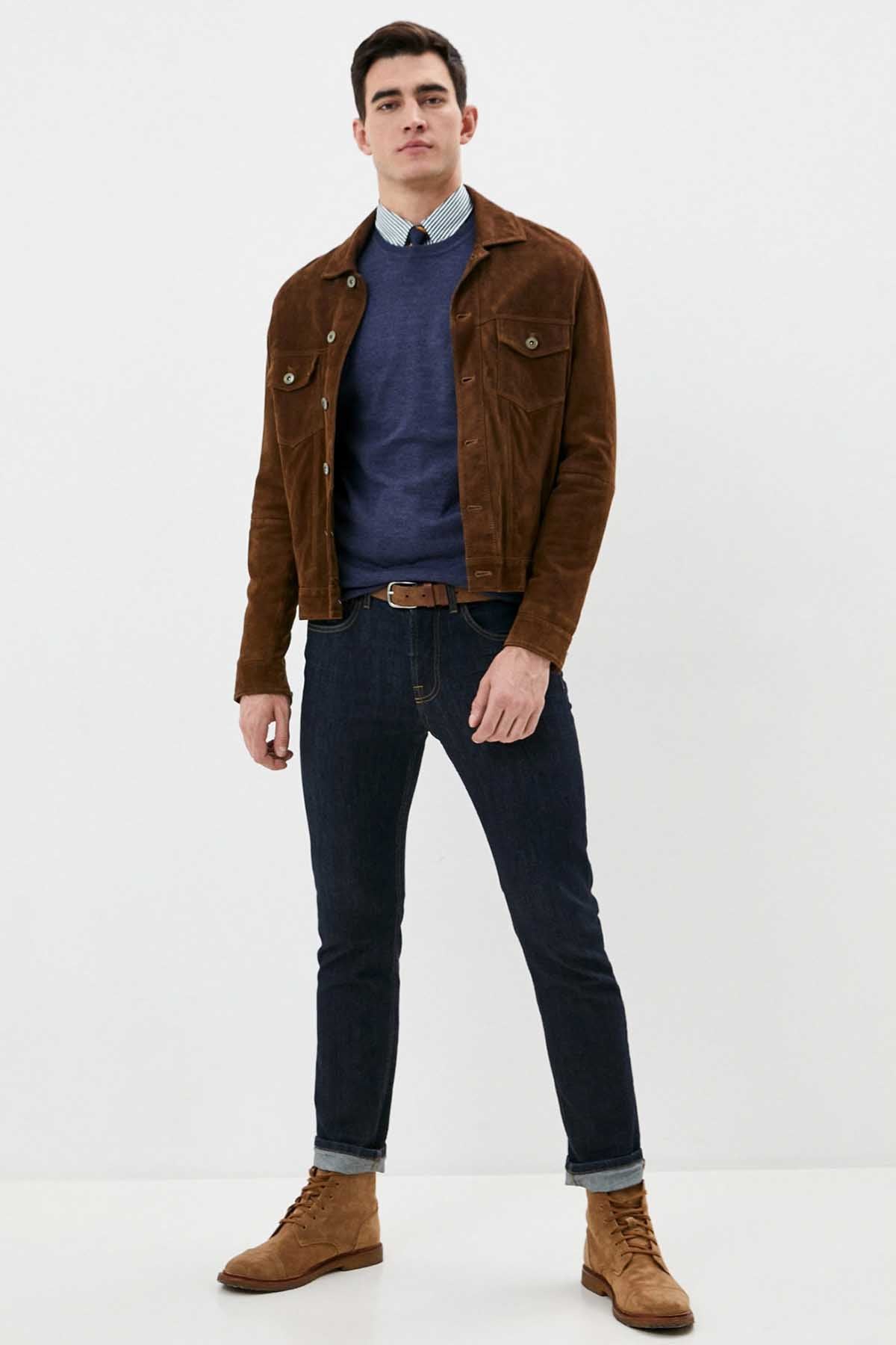 Polo Ralph Lauren Yuvarlak Yaka Slim Fit Triko-Libas Trendy Fashion Store