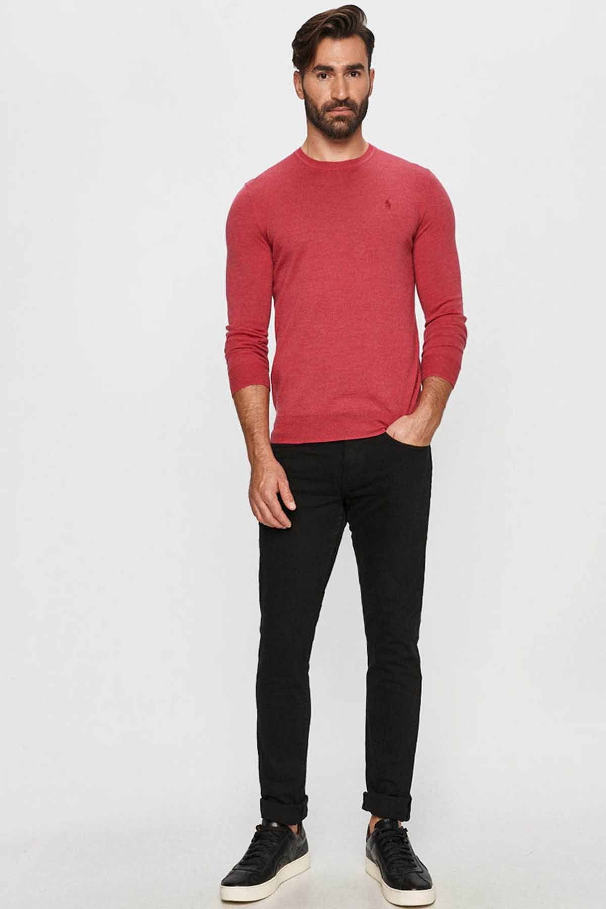 Polo Ralph Lauren Yuvarlak Yaka Slim Fit Triko-Libas Trendy Fashion Store