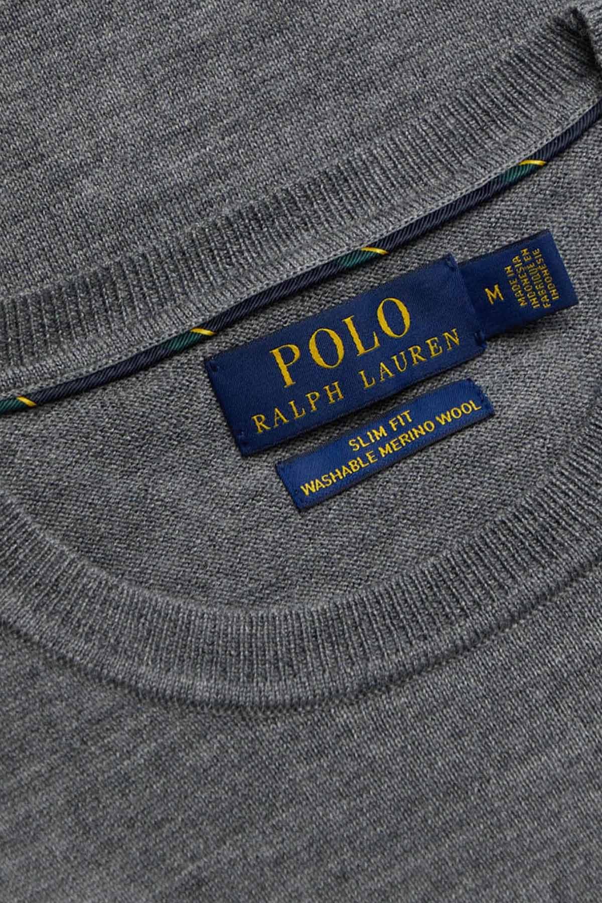 Polo Ralph Lauren Yuvarlak Yaka Slim Fit Triko-Libas Trendy Fashion Store