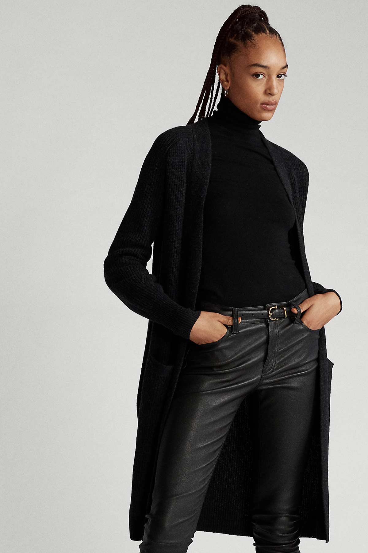 Polo Ralph Lauren Uzun Kaşmirli Triko Ceket-Libas Trendy Fashion Store