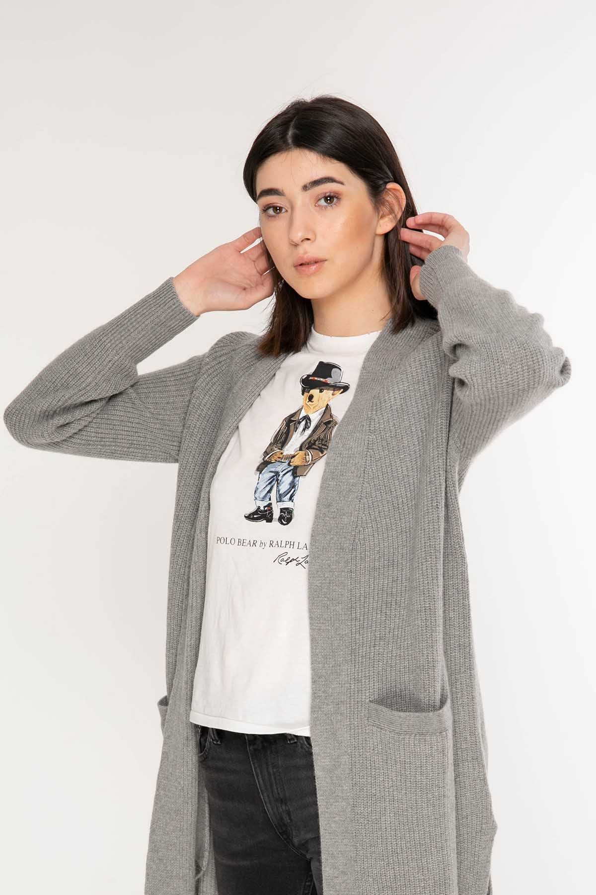 Polo Ralph Lauren Uzun Triko Ceket-Libas Trendy Fashion Store