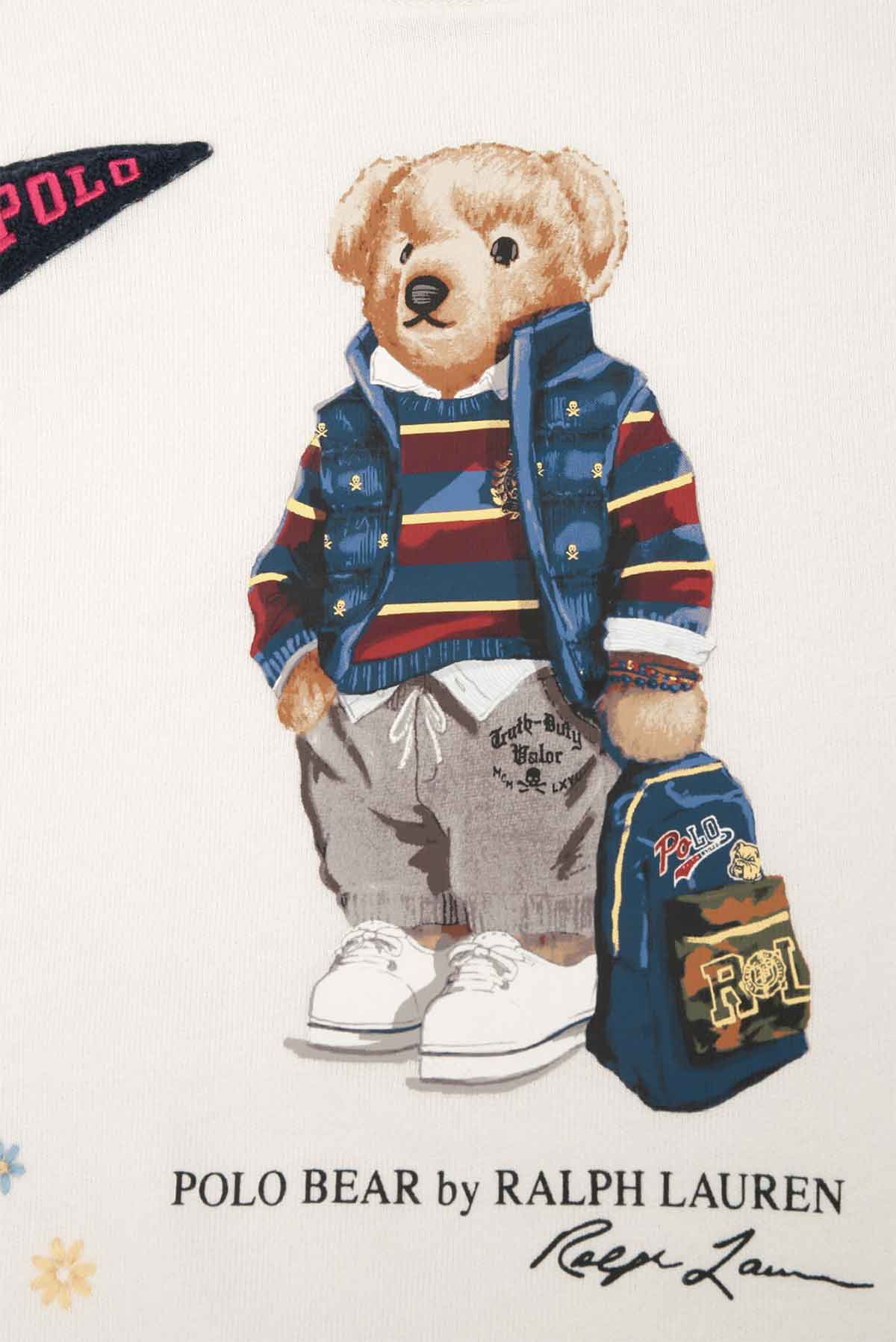 Polo Ralph Lauren S-M Kız Çocuk Polo Bear Sweatshirt-Libas Trendy Fashion Store