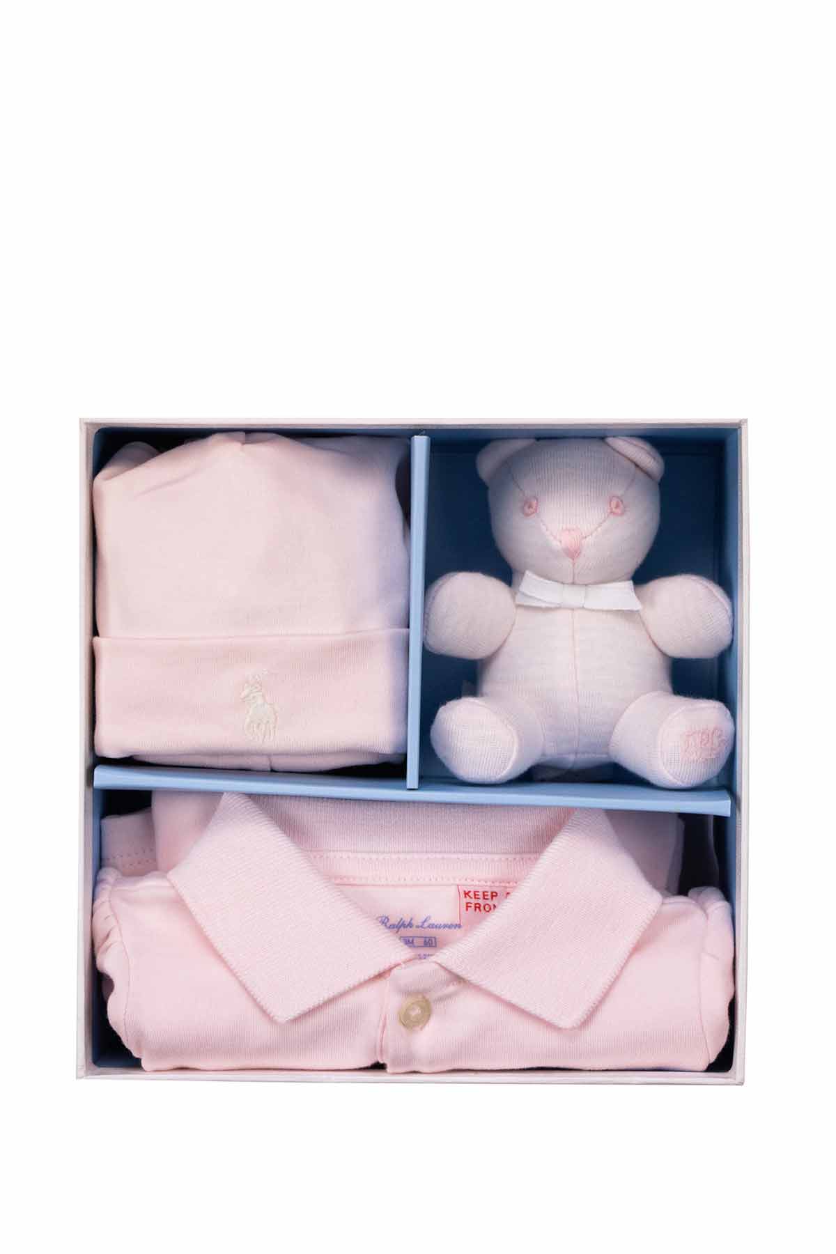 Polo Ralph Lauren 3-6 Ay Kız Bebek Tulum Set-Libas Trendy Fashion Store