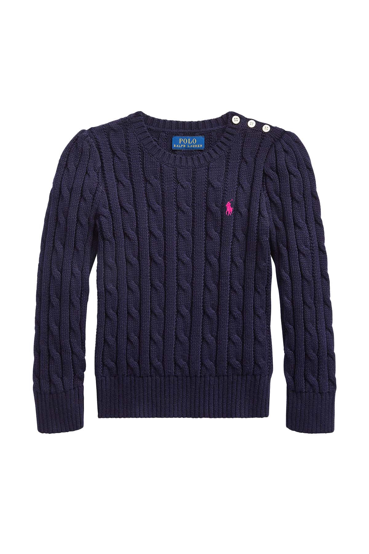 Polo Ralph Lauren 6-6.5 Yaş Kız Saç Örgü Triko-Libas Trendy Fashion Store