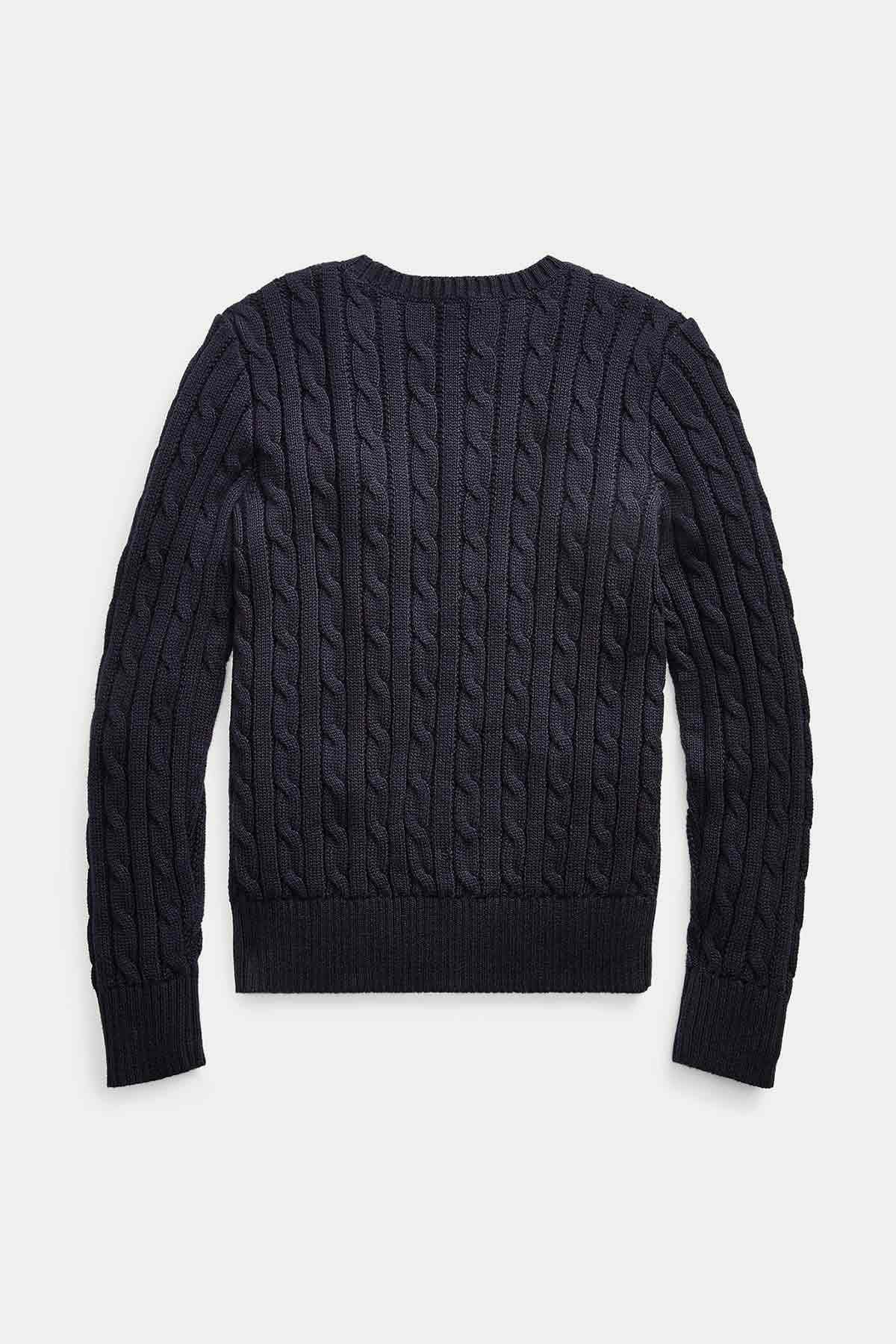 Polo Ralph Lauren S-M Kız Çocuk Saç Örgü Triko-Libas Trendy Fashion Store