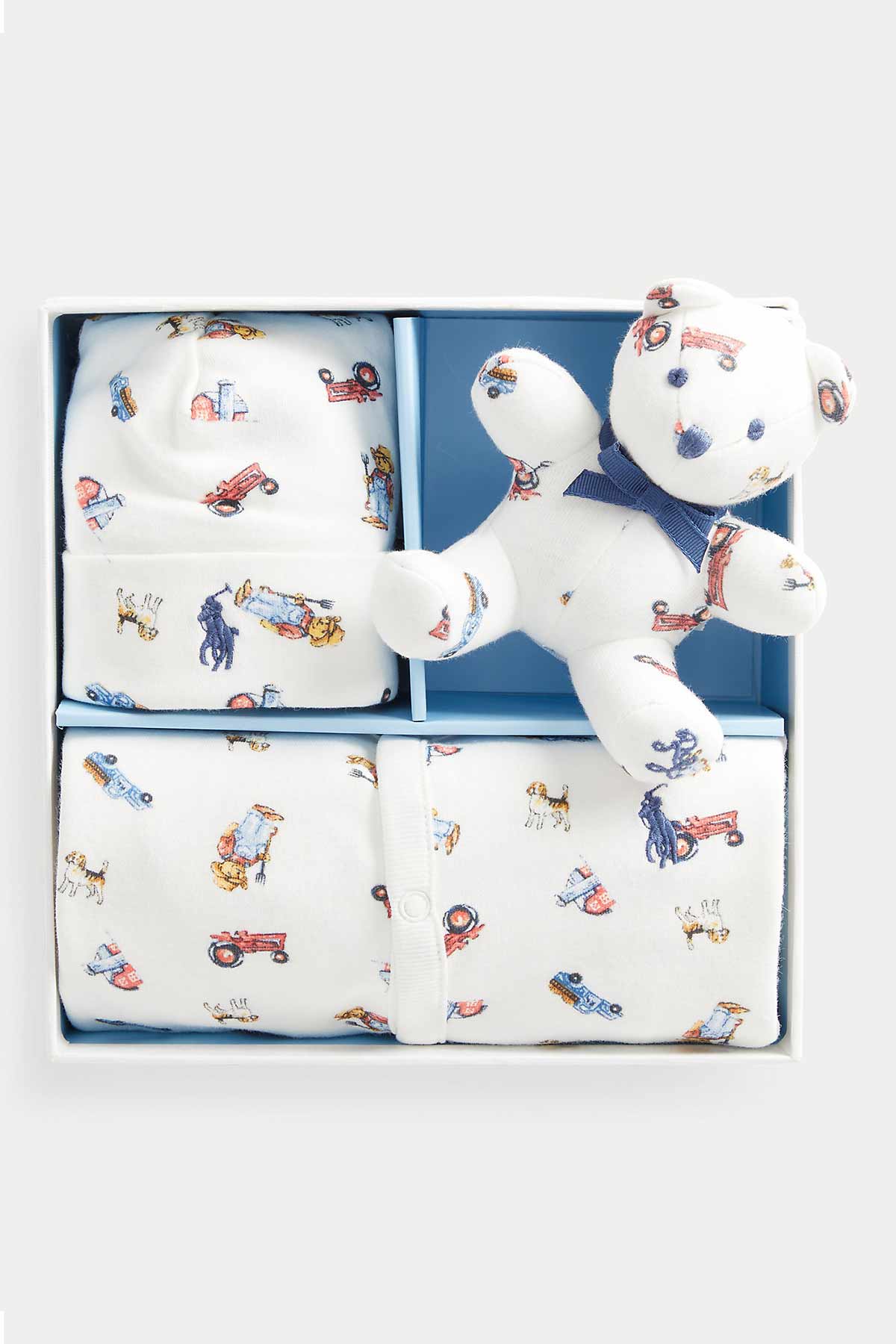 Polo Ralph Lauren 3-9 Ay Erkek Bebek Tulum Set-Libas Trendy Fashion Store