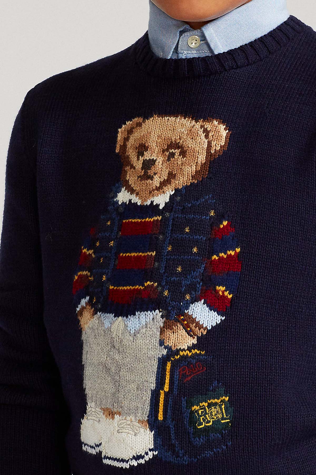 Polo Ralph Lauren S-M Erkek Çocuk Polo Bear Triko-Libas Trendy Fashion Store