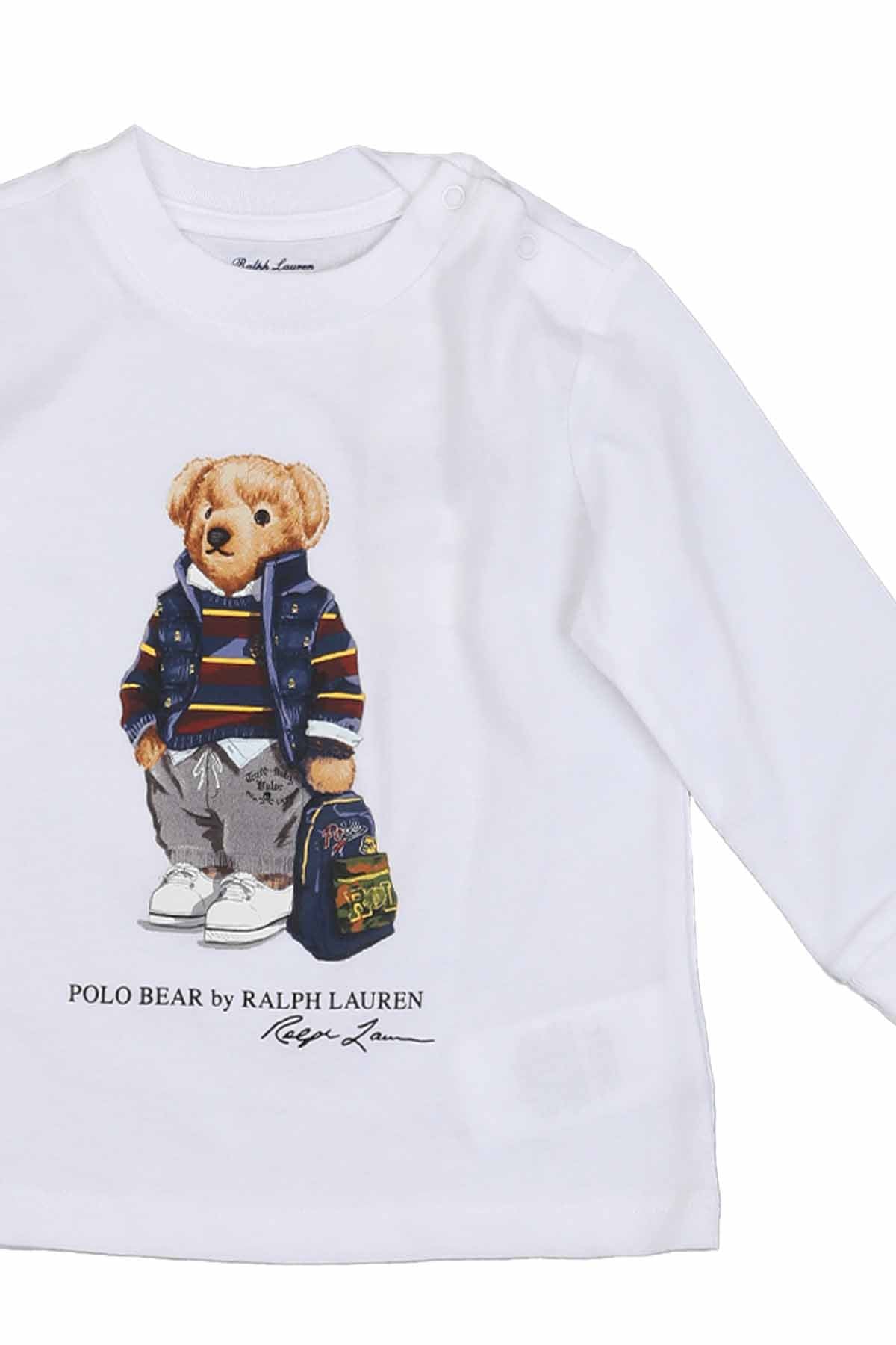 Polo Ralph Lauren 9-24 Ay Erkek Polo Bear T-shirt-Libas Trendy Fashion Store