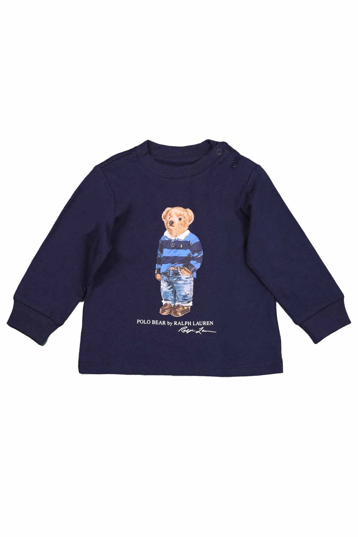 Polo Ralph Lauren 9-24 Ay Erkek Polo Bear T-shirt-Libas Trendy Fashion Store