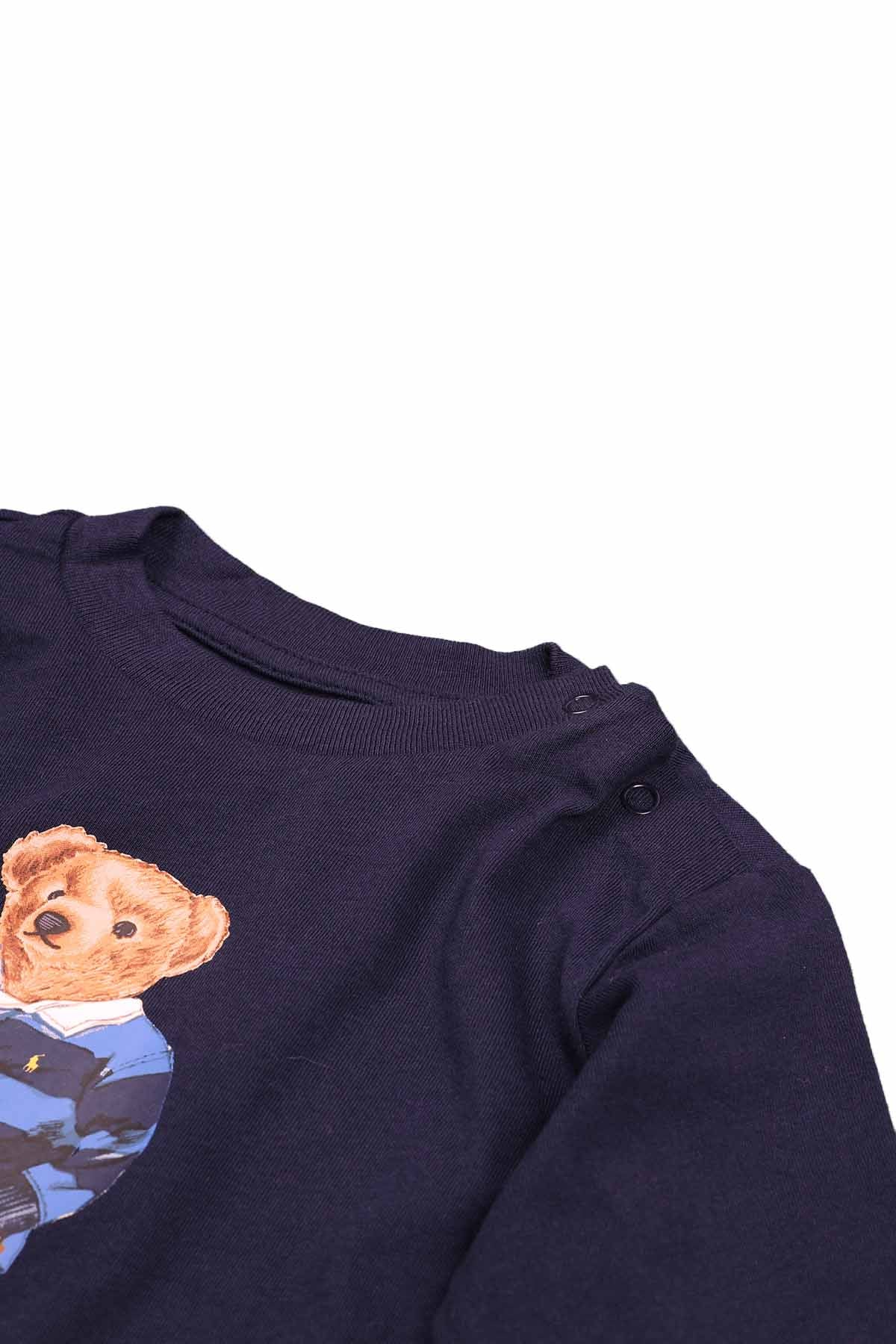 Polo Ralph Lauren 9-24 Ay Erkek Polo Bear T-shirt-Libas Trendy Fashion Store