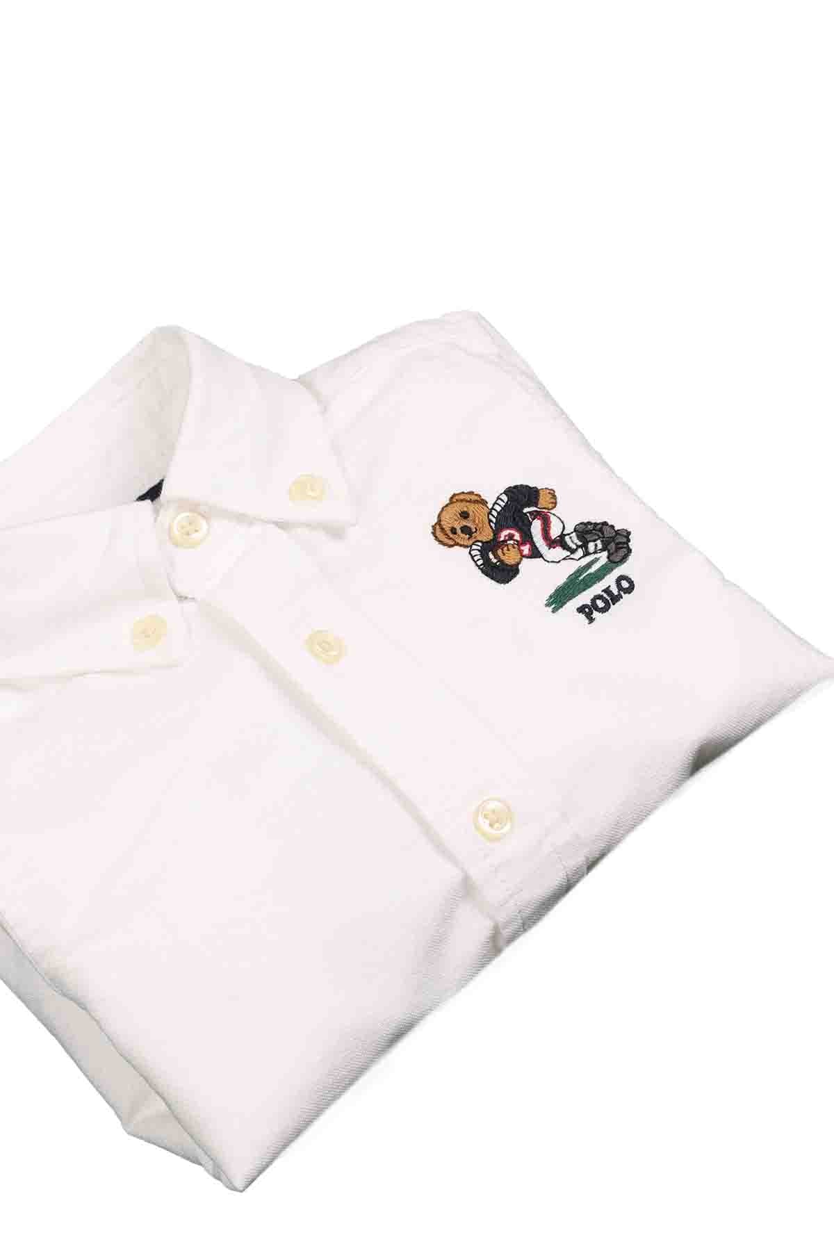 Polo Ralph Lauren 9-24 Ay Erkek Polo Bear Gömlek-Libas Trendy Fashion Store