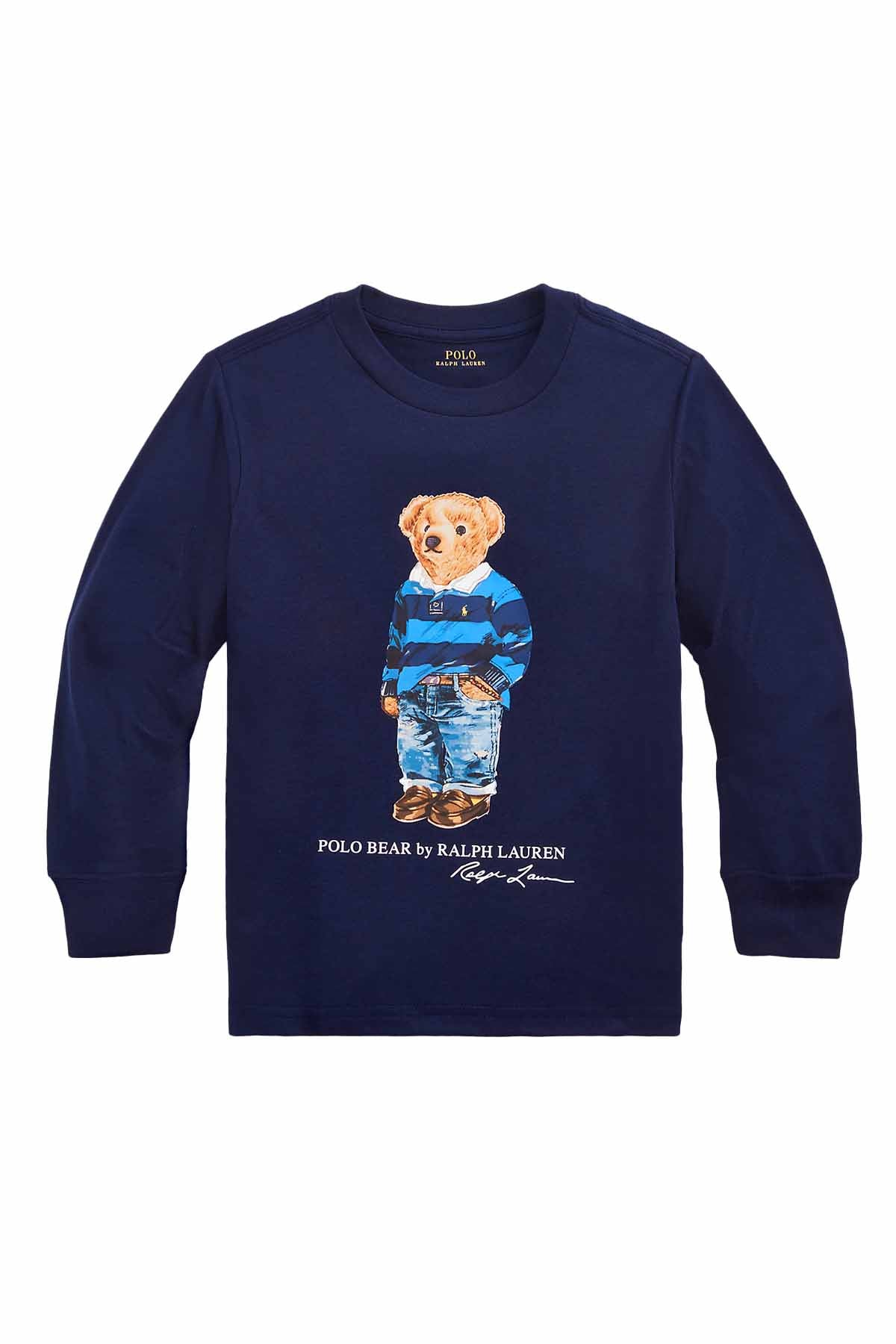 Polo Ralph Lauren 2-4 Yaş Erkek Polo Bear T-shirt-Libas Trendy Fashion Store