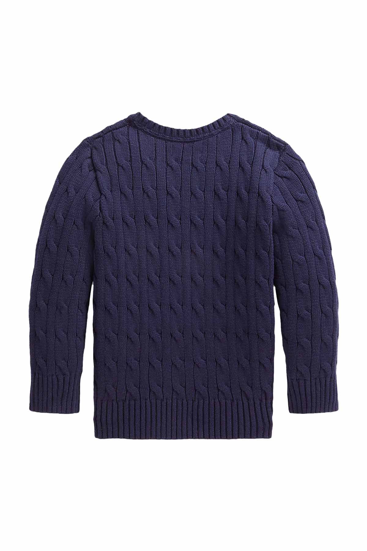 Polo Ralph Lauren 5-7 Yaş Erkek Saç Örgü Triko-Libas Trendy Fashion Store