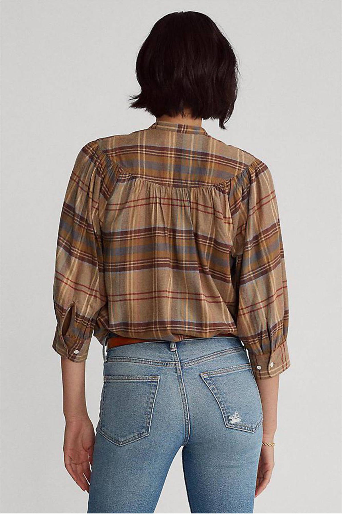 Polo Ralph Lauren Ekoseli Hakim Yaka Gömlek-Libas Trendy Fashion Store