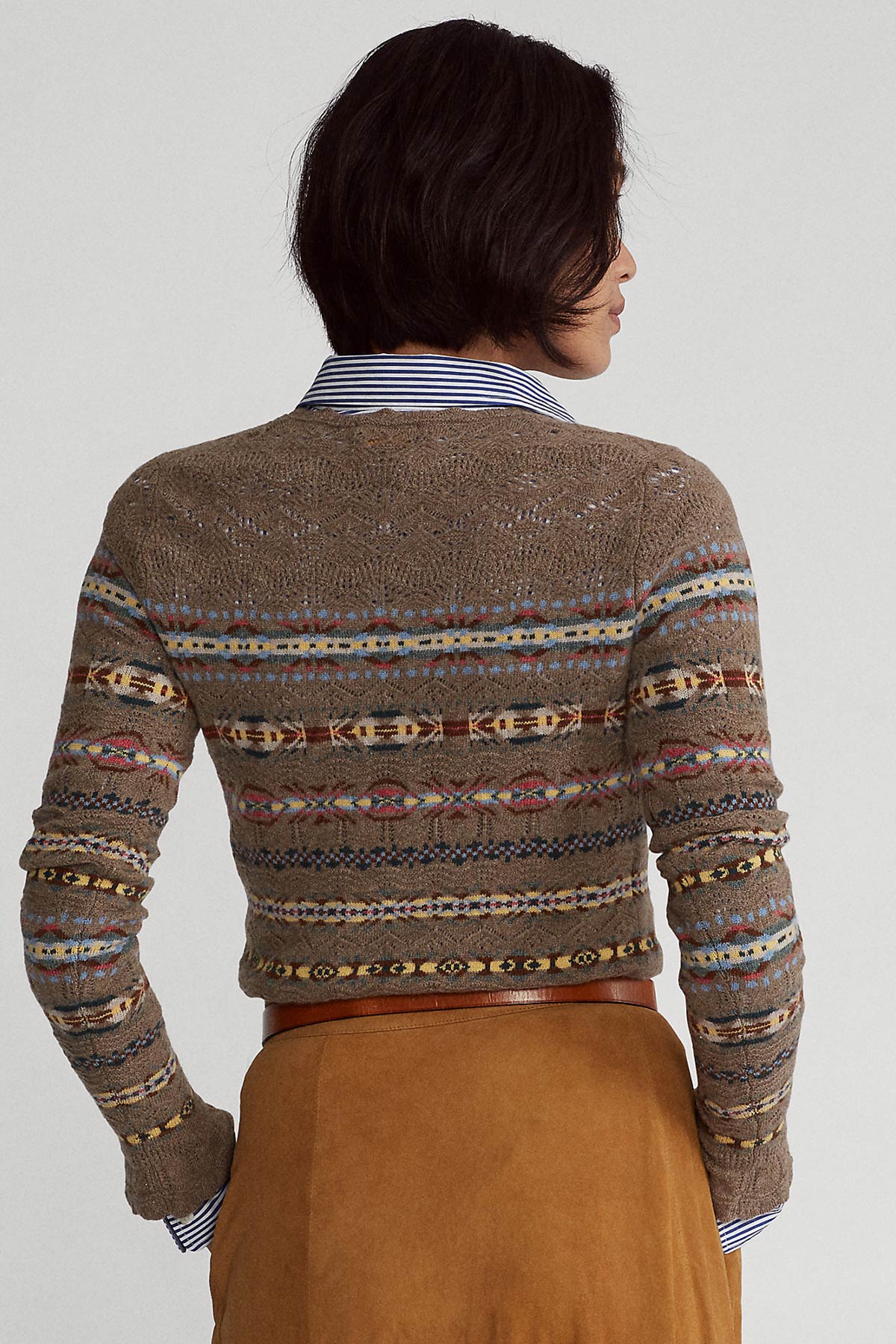 Polo Ralph Lauren Motifli Kaşmirli Triko-Libas Trendy Fashion Store