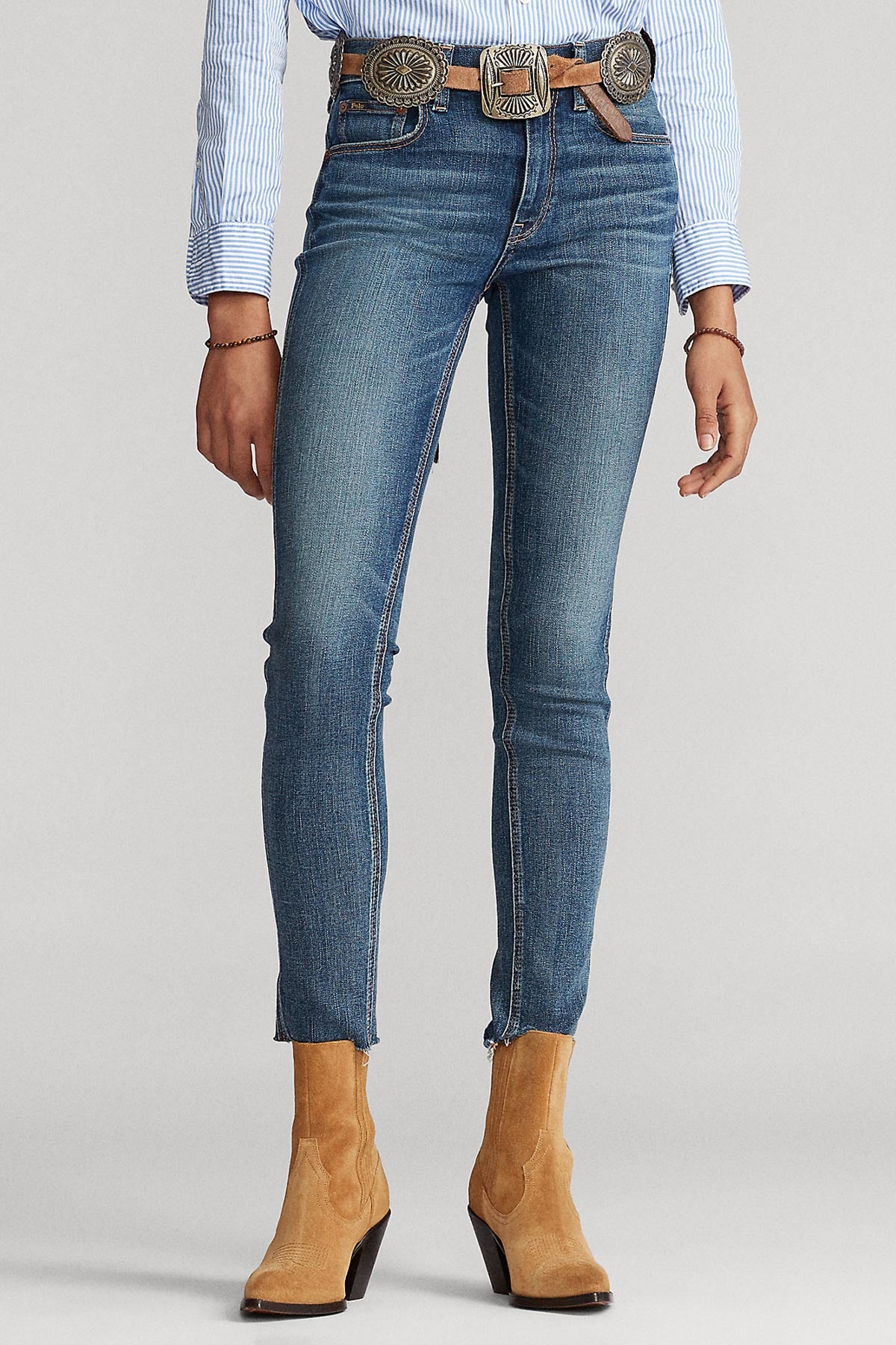 Polo Ralph Lauren Skinny Crop Fit Jeans-Libas Trendy Fashion Store