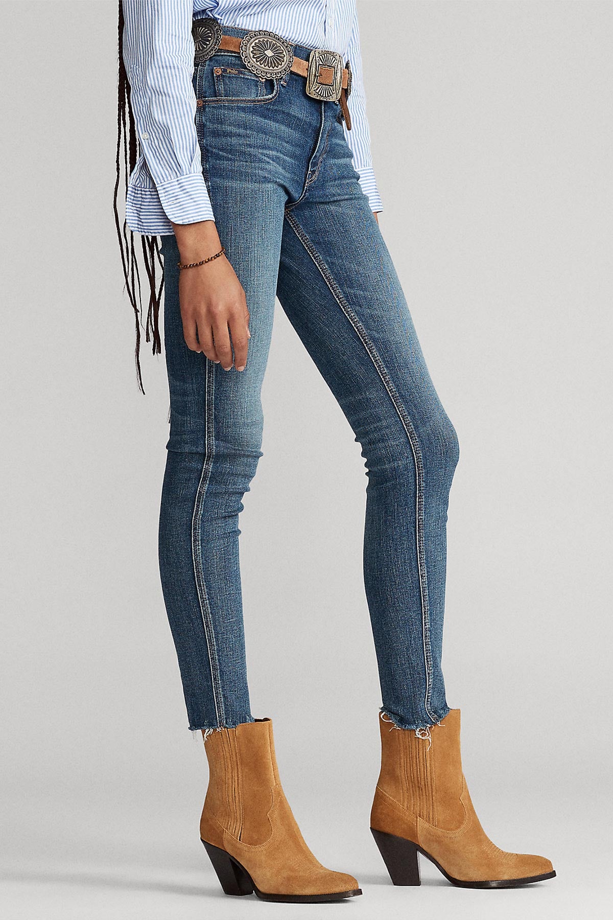 Polo Ralph Lauren Skinny Crop Fit Jeans-Libas Trendy Fashion Store
