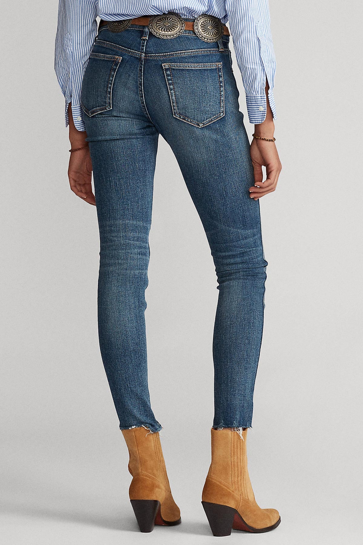 Polo Ralph Lauren Skinny Crop Fit Jeans-Libas Trendy Fashion Store