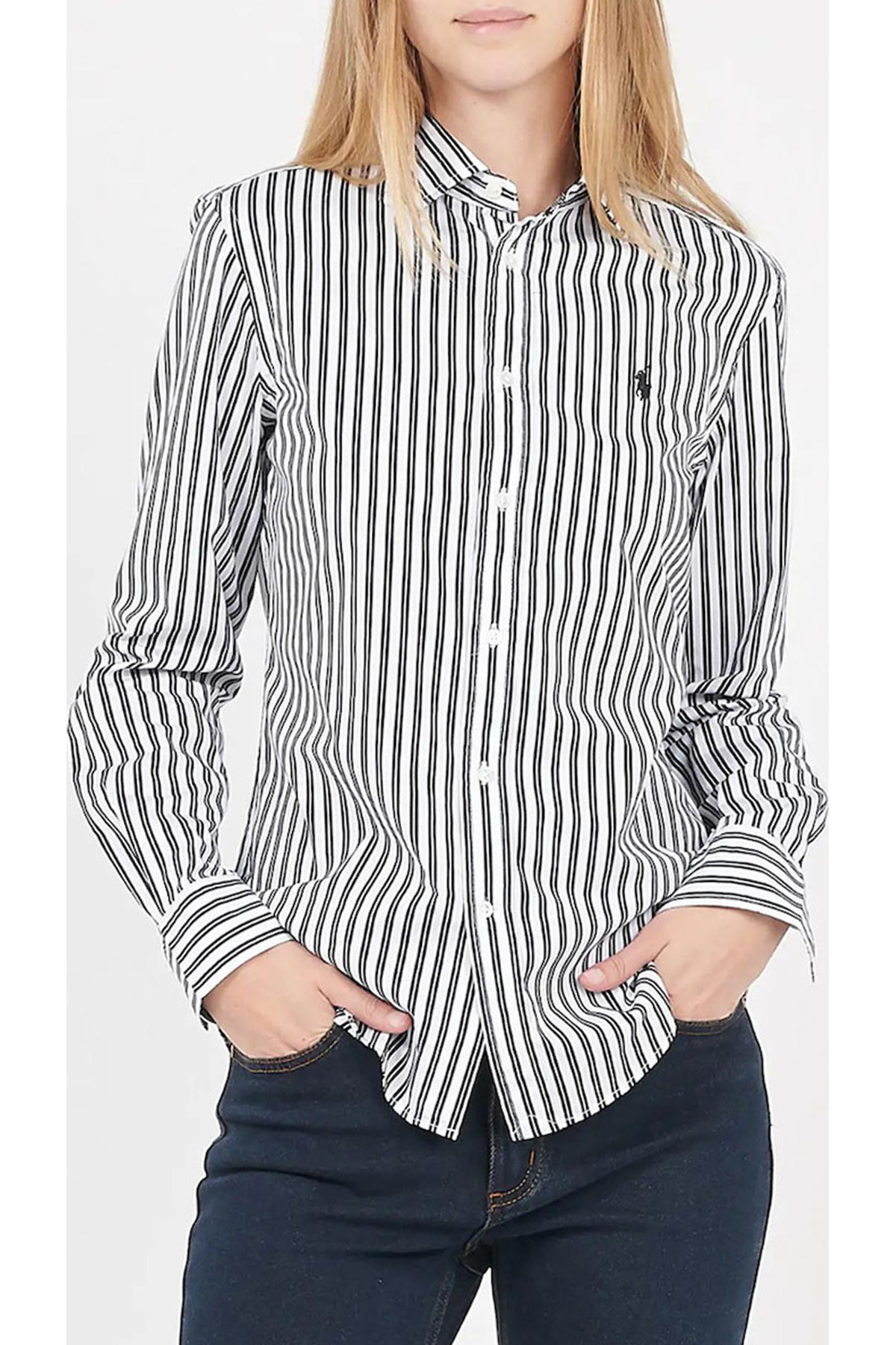 Polo Ralph Lauren Classic Fit Çizgili Gömlek-Libas Trendy Fashion Store