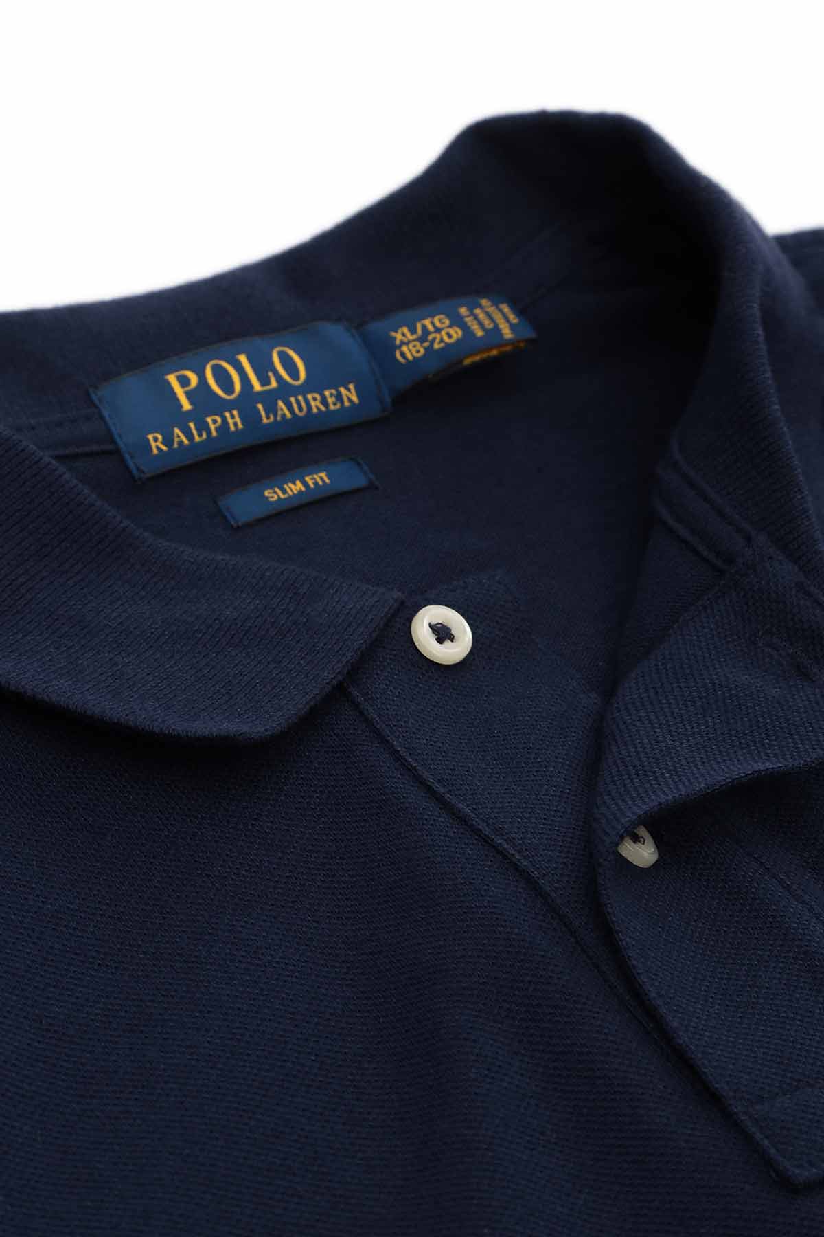 Polo Ralph Lauren M-L Erkek Çocuk Slim Fit Polo Yaka T-shirt-Libas Trendy Fashion Store