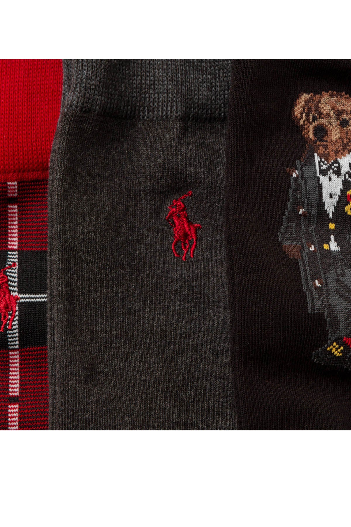 Polo Ralph Lauren Polo Bear 3'lü Çorap Set-Libas Trendy Fashion Store