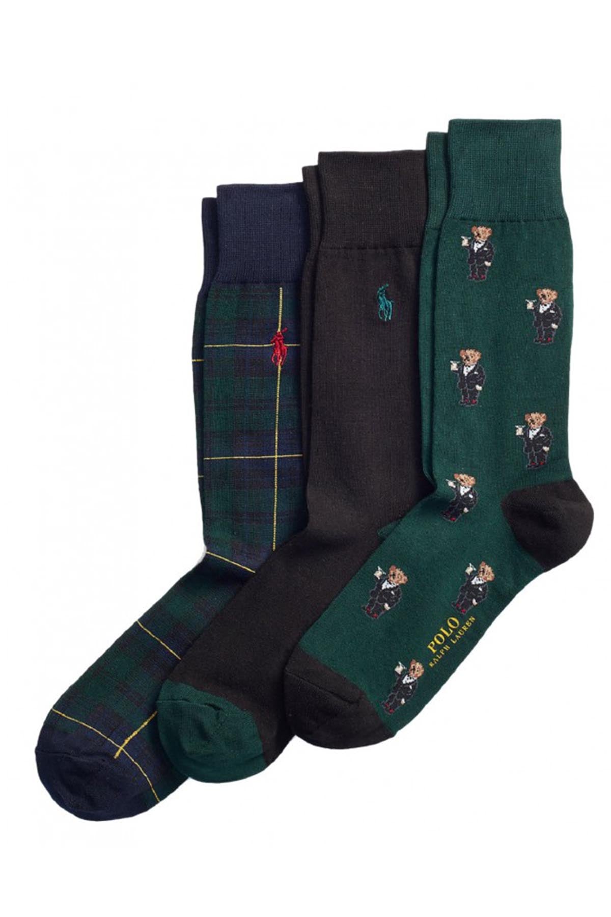 Polo Ralph Lauren Polo Bear 3'lü Çorap Set-Libas Trendy Fashion Store