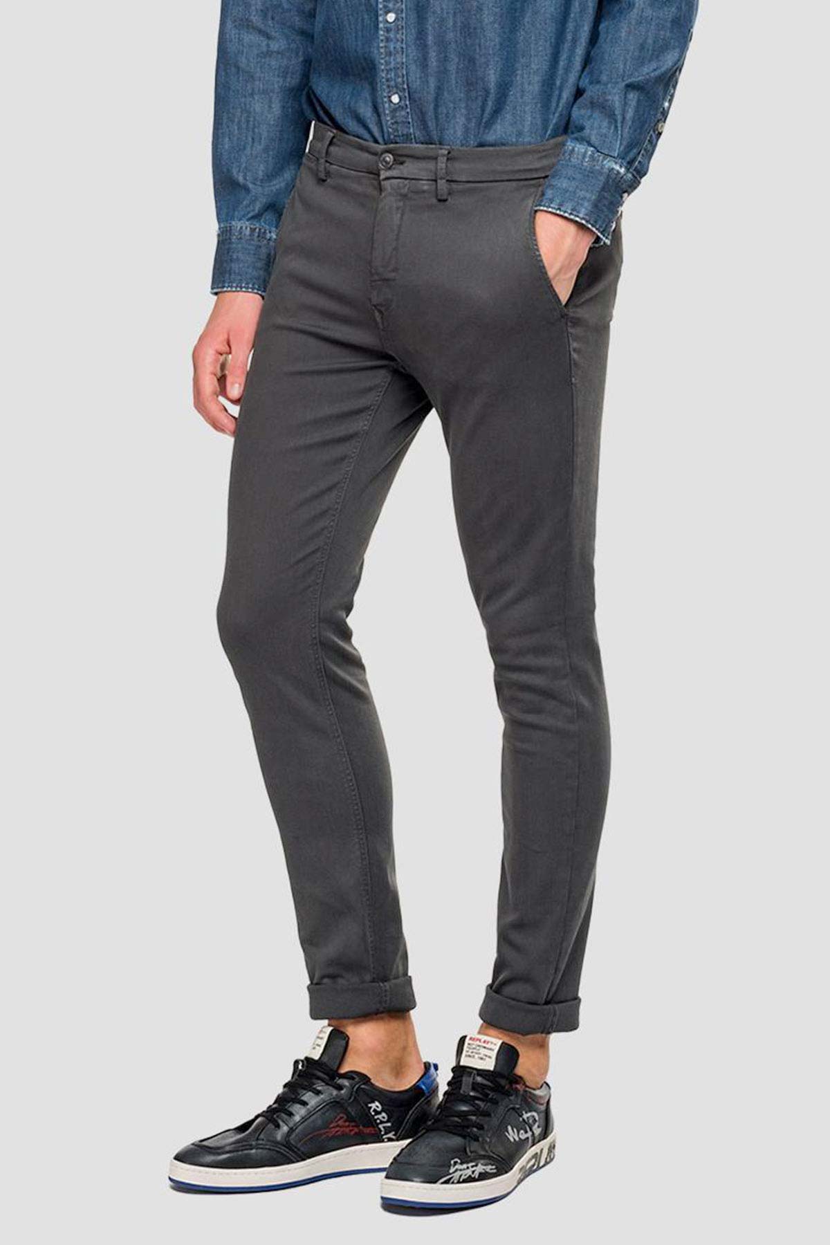 Replay Hyperflex Zeumar Slim Fit Pantolon-Libas Trendy Fashion Store