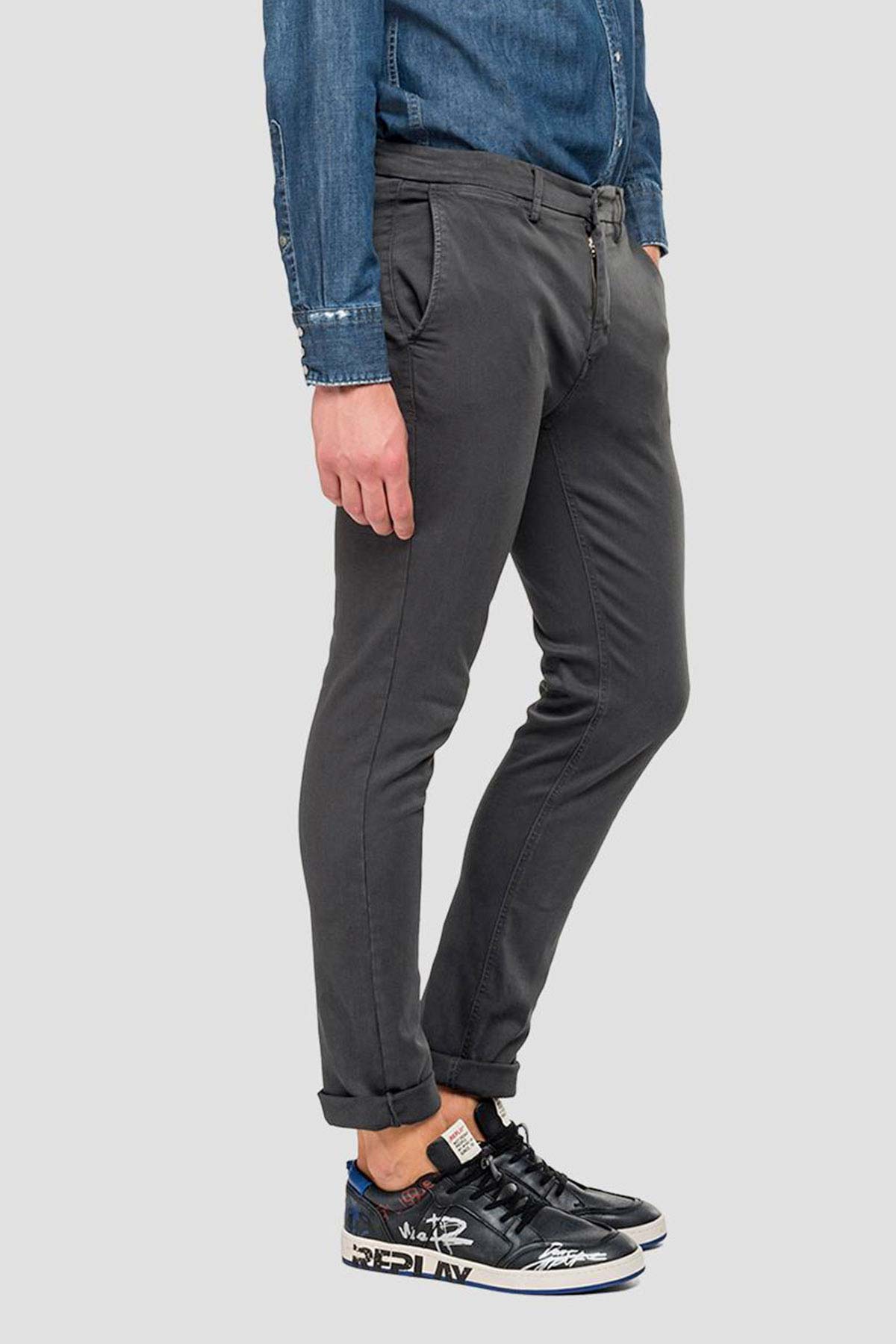 Replay Hyperflex Zeumar Slim Fit Pantolon-Libas Trendy Fashion Store