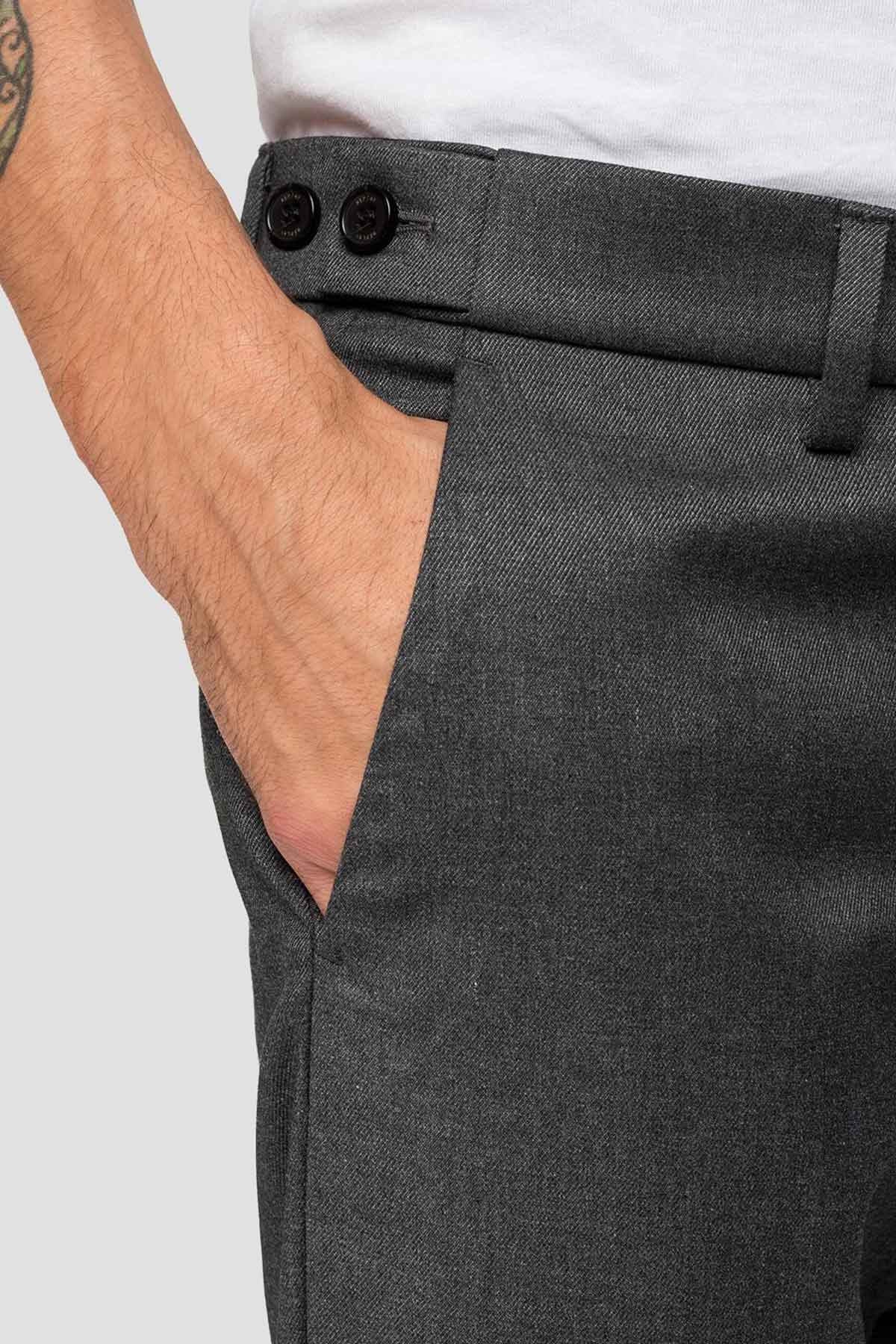Replay Smart Business Slim Fit Pantolon-Libas Trendy Fashion Store