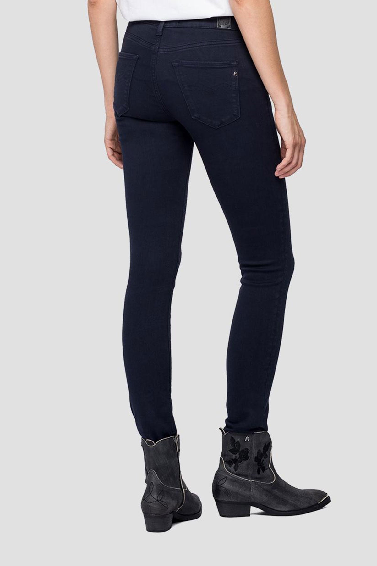 Replay Hyperflex Skinny High Waist Fit Jeans-Libas Trendy Fashion Store