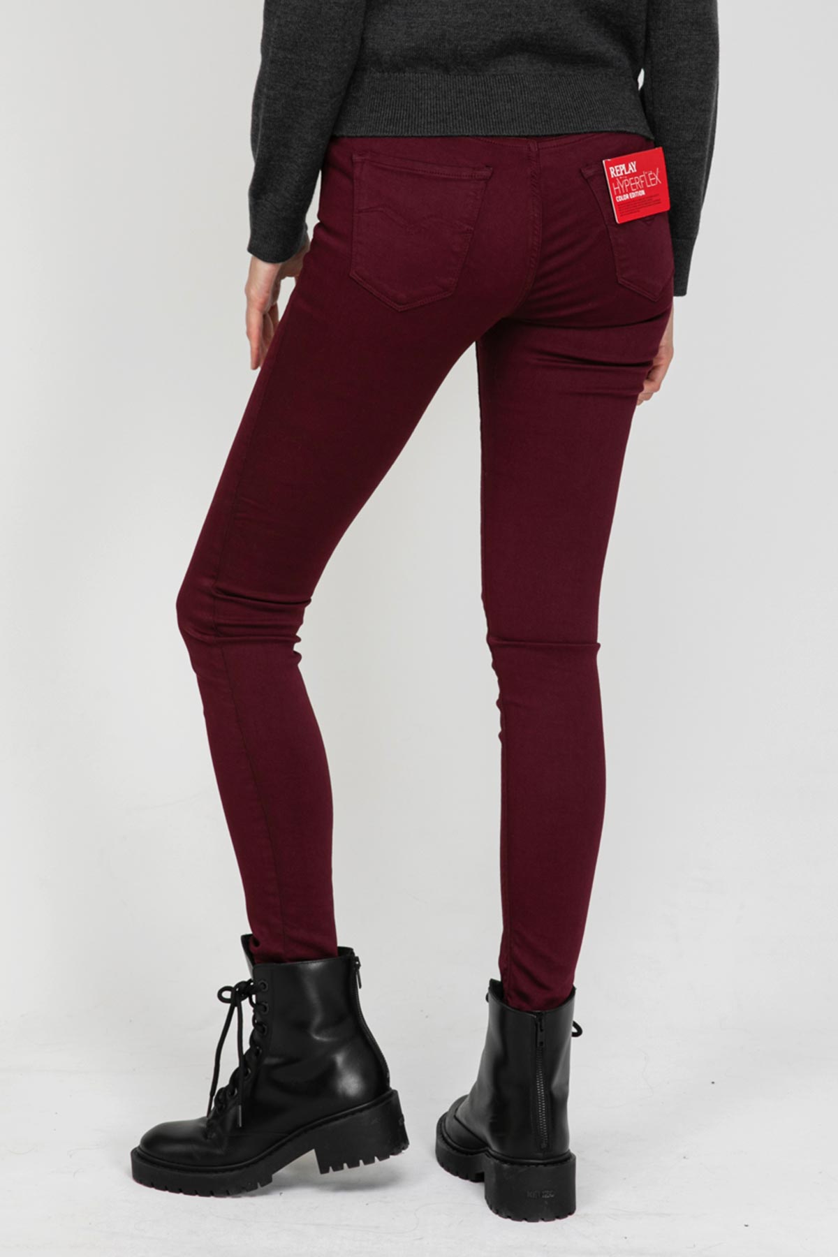 Replay Hyperflex Skinny High Waist Fit Jeans-Libas Trendy Fashion Store