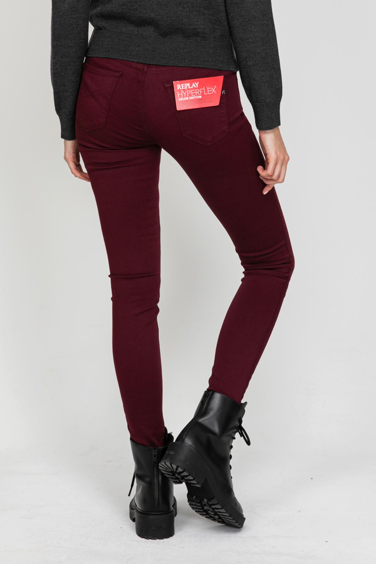 Replay Hyperflex Skinny High Waist Fit Jeans-Libas Trendy Fashion Store