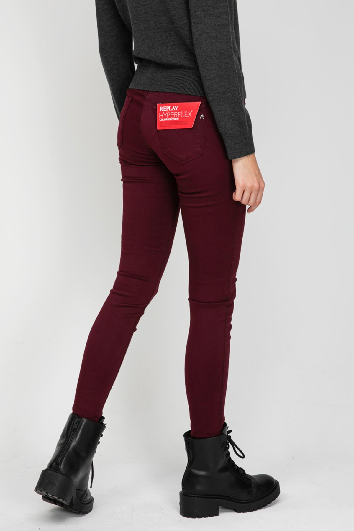Replay Hyperflex Skinny High Waist Fit Jeans-Libas Trendy Fashion Store