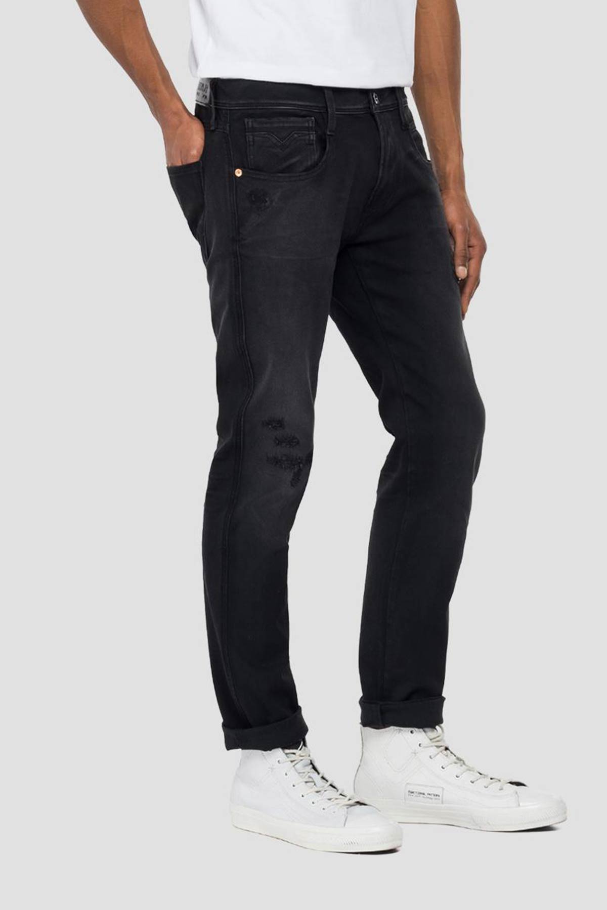 Replay Slim Fit Hyperflex Anbass Jeans.-Libas Trendy Fashion Store