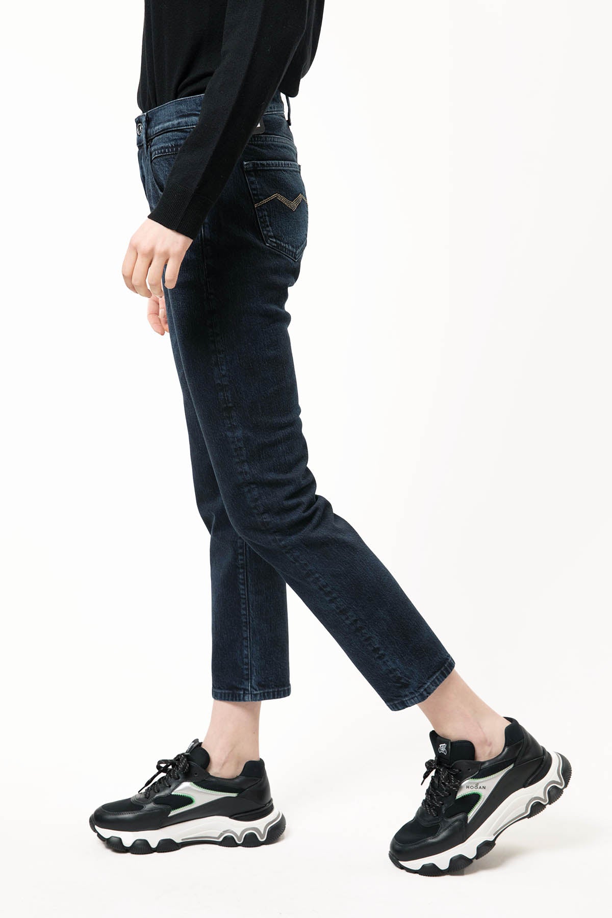 Replay Roxel Trok Detaylı Boy Fit Jeans-Libas Trendy Fashion Store