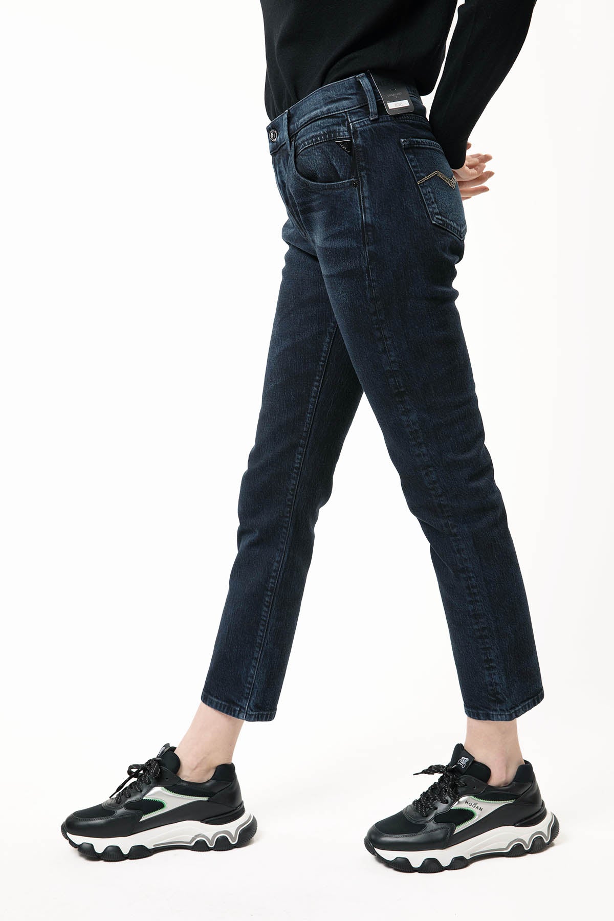 Replay Roxel Trok Detaylı Boy Fit Jeans-Libas Trendy Fashion Store