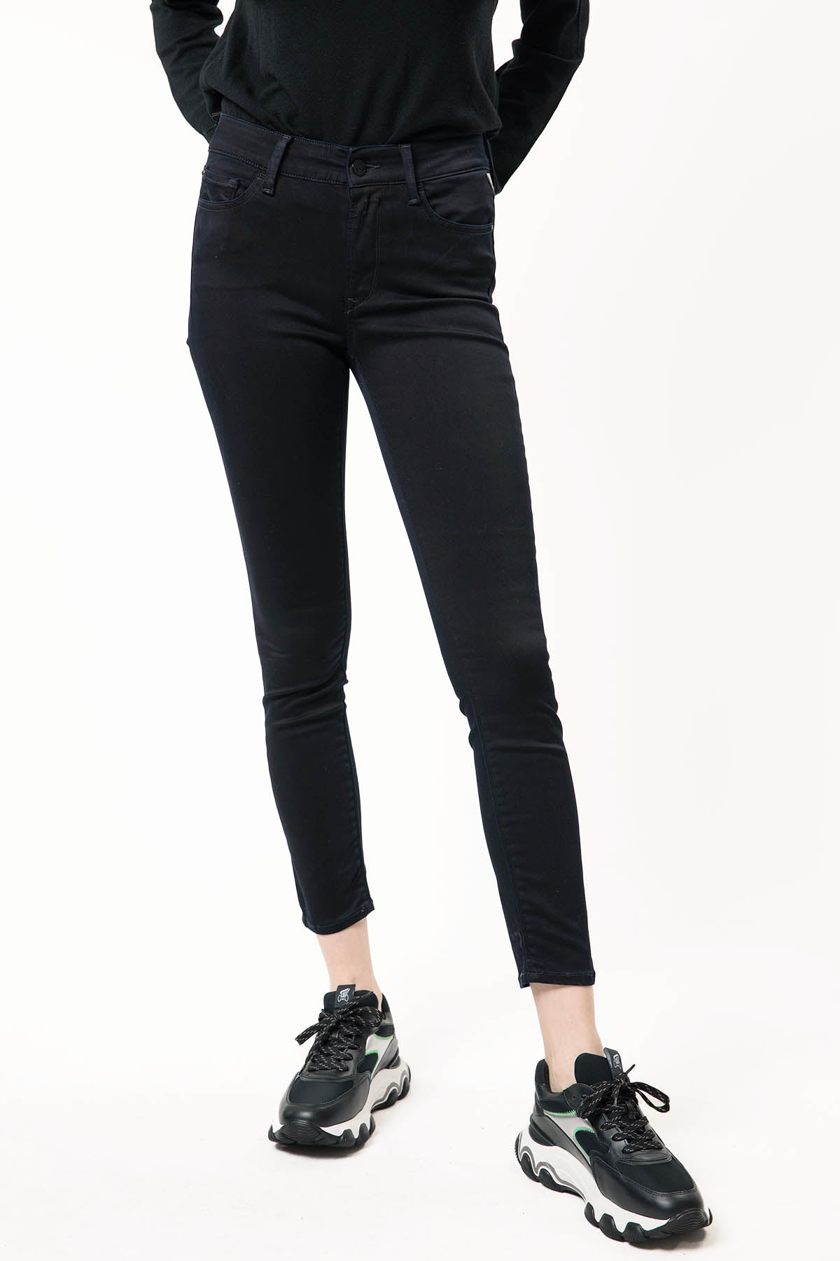 Replay Luzien Skinny Fit Yüksek Bel Jeans-Libas Trendy Fashion Store
