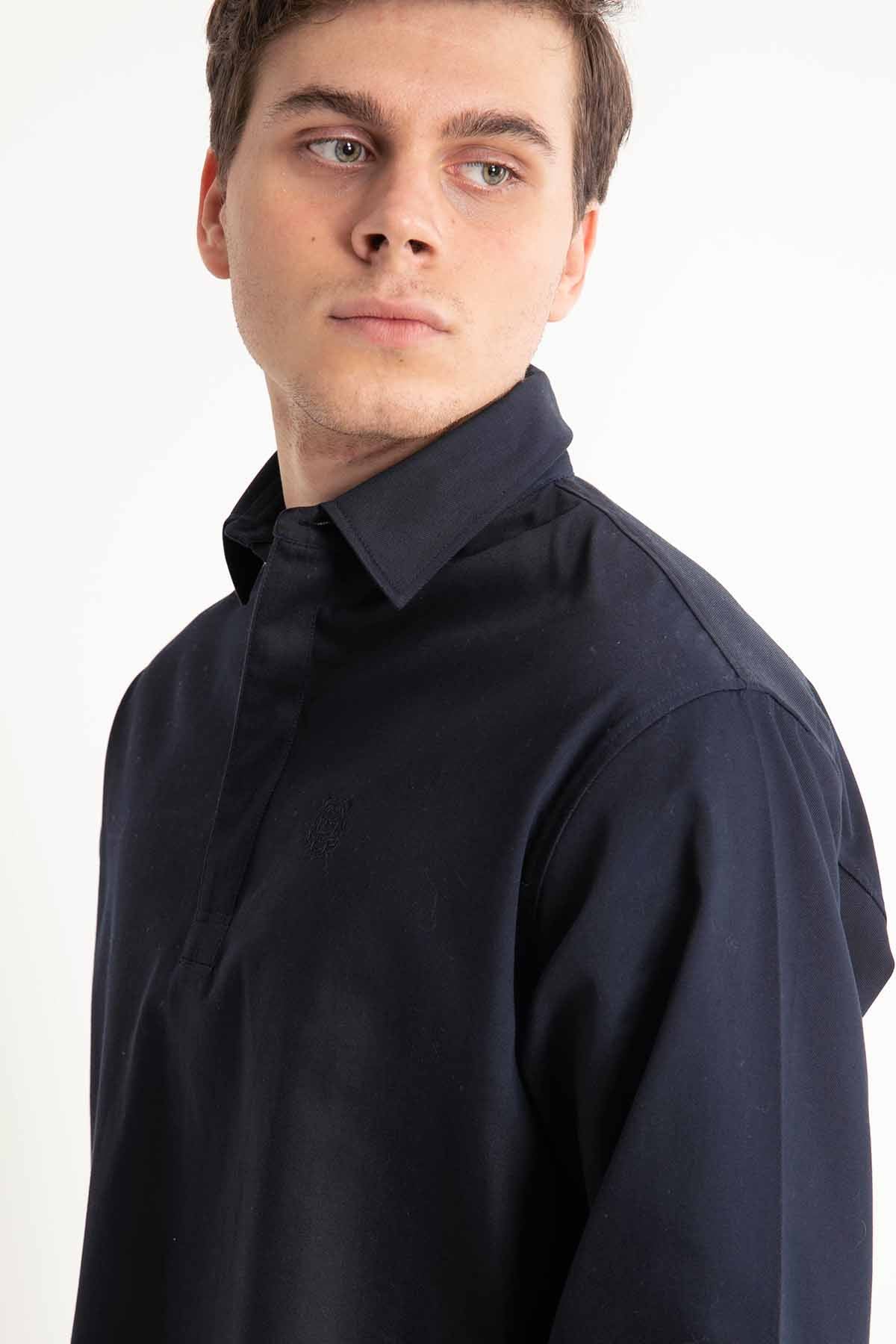 Kenzo Oversize Yarım Patlı Gömlek-Libas Trendy Fashion Store