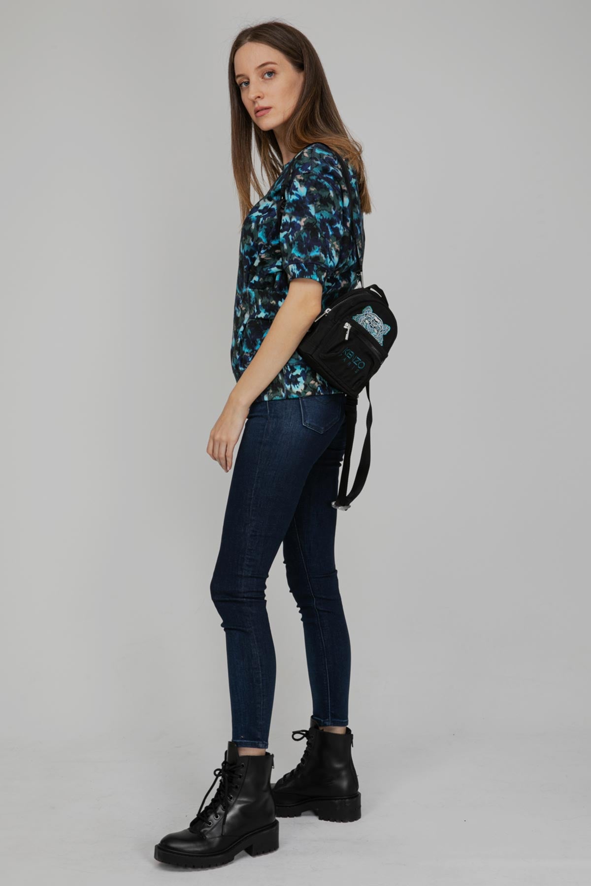 Kenzo Kaplan Logolu Çanta-Libas Trendy Fashion Store