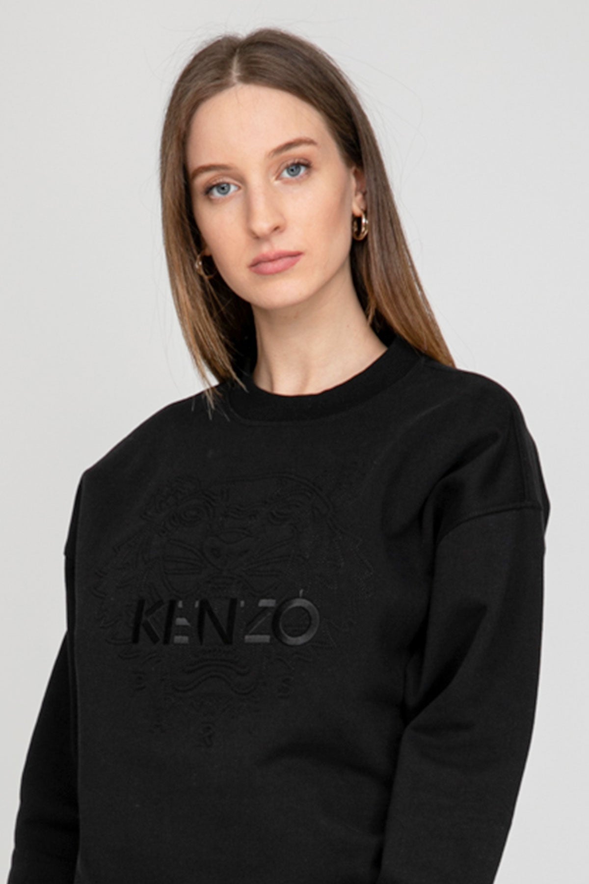 Kenzo Kaplan Logolu Sweatshirt-Libas Trendy Fashion Store