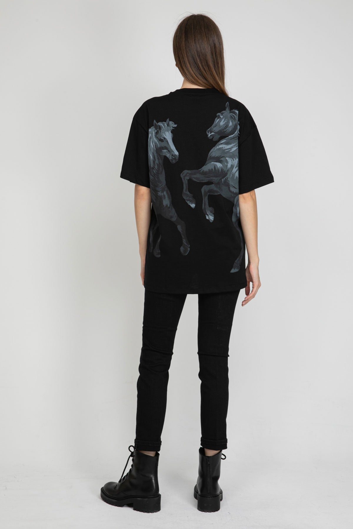 Kenzo Oversize Horses T-shirt-Libas Trendy Fashion Store