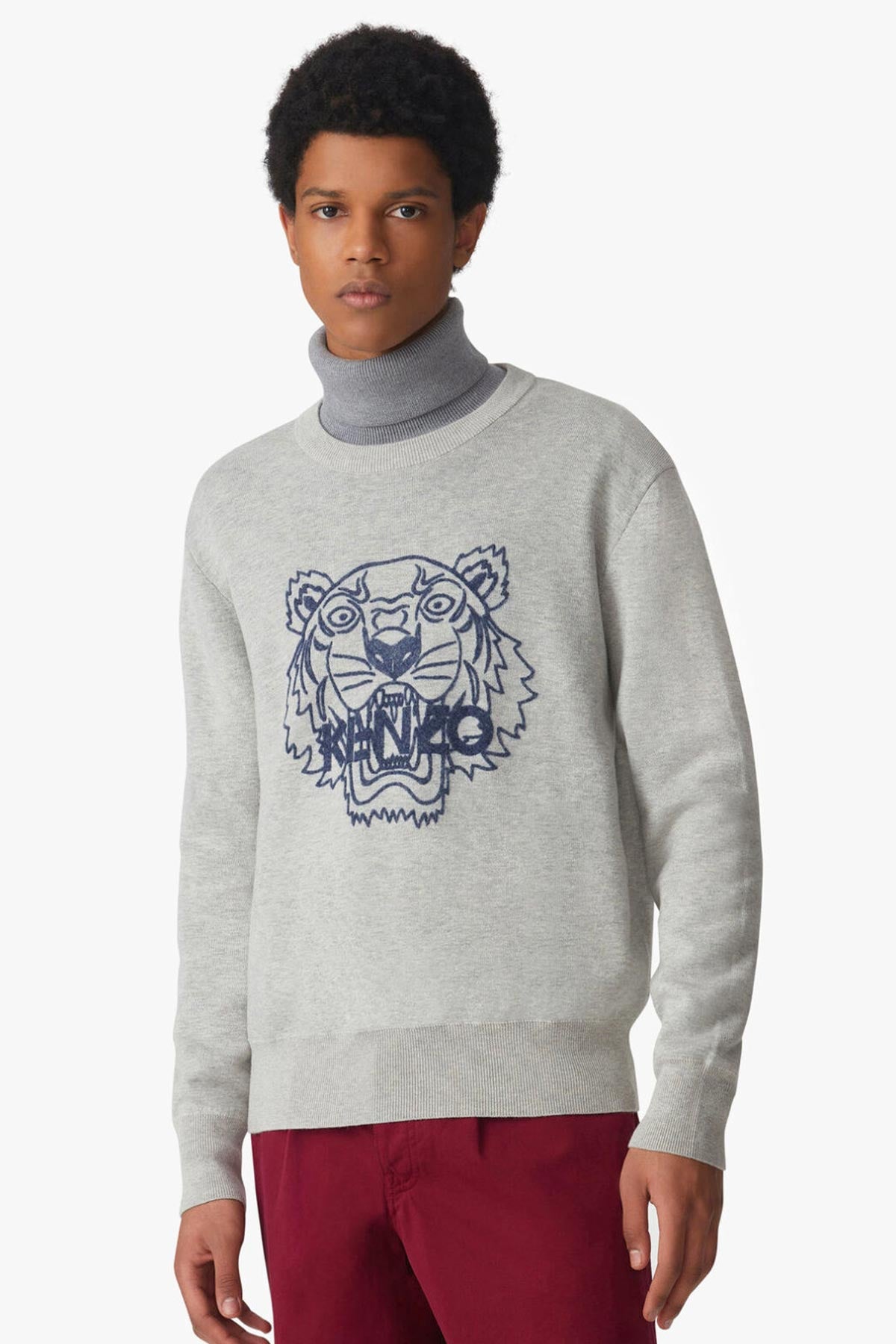 Kenzo Kaplan Logolu Triko-Libas Trendy Fashion Store