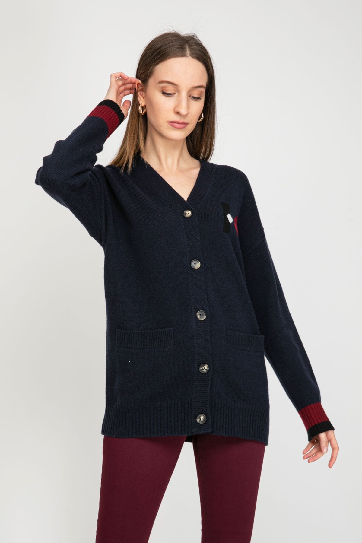 Kenzo Triko Ceket-Libas Trendy Fashion Store