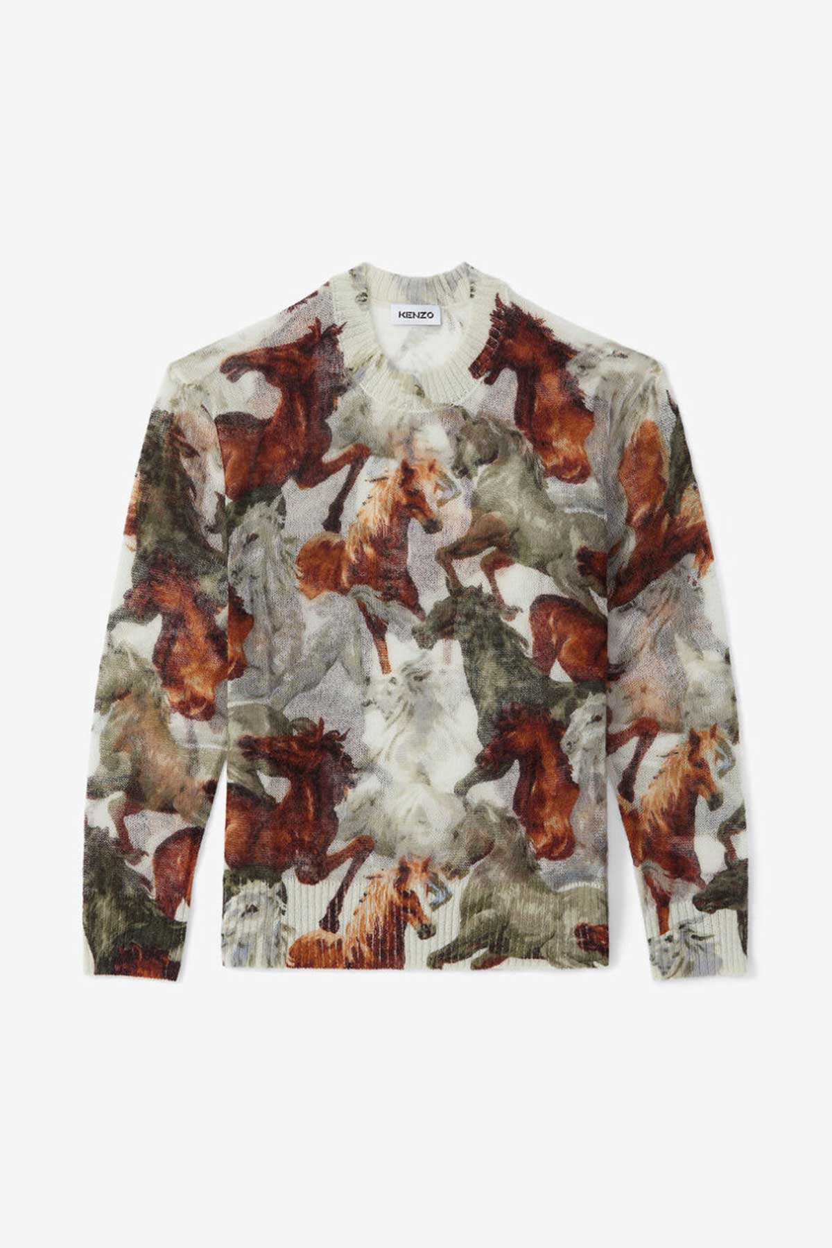 Kenzo Horses Triko-Libas Trendy Fashion Store