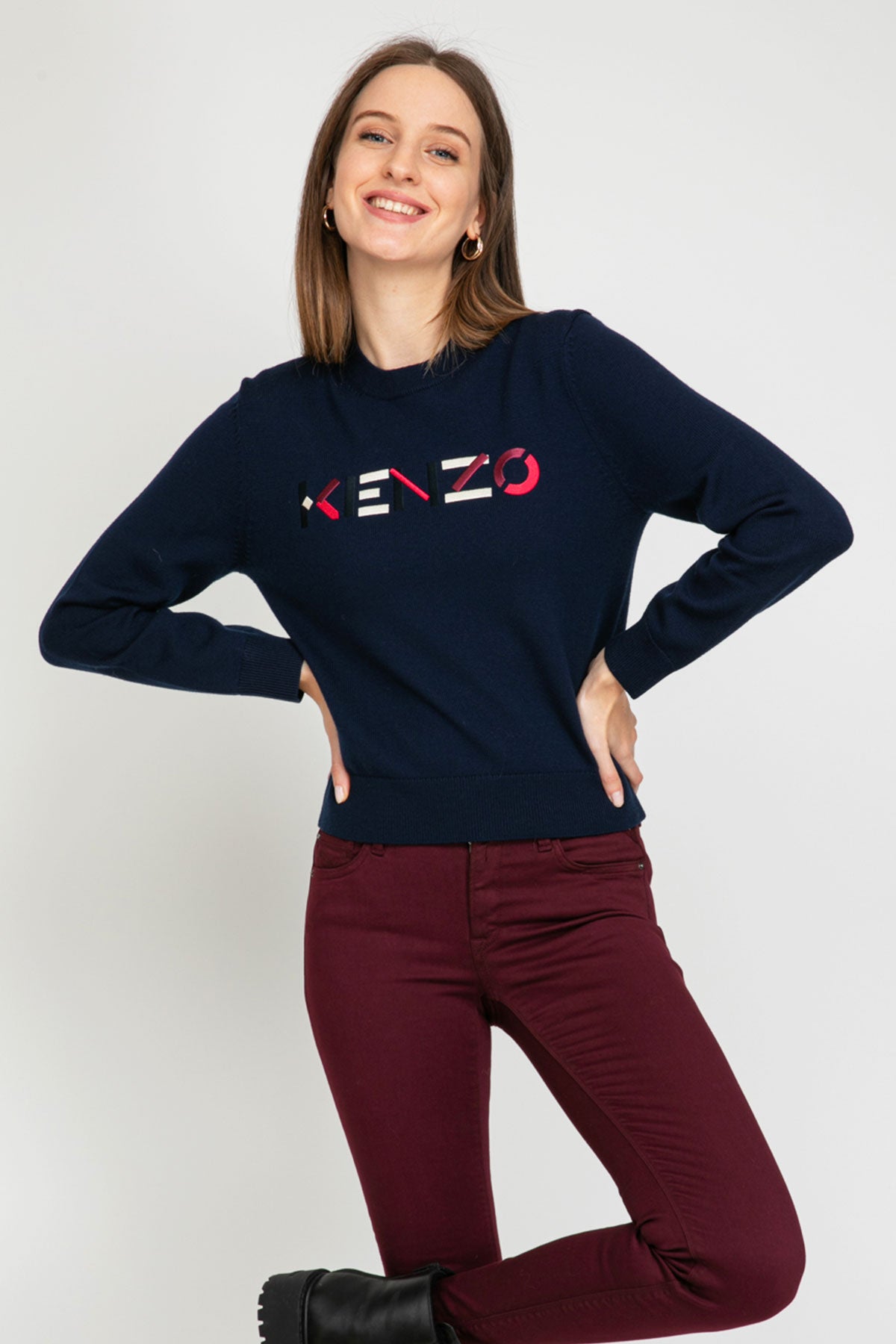 Kenzo Yün Triko-Libas Trendy Fashion Store