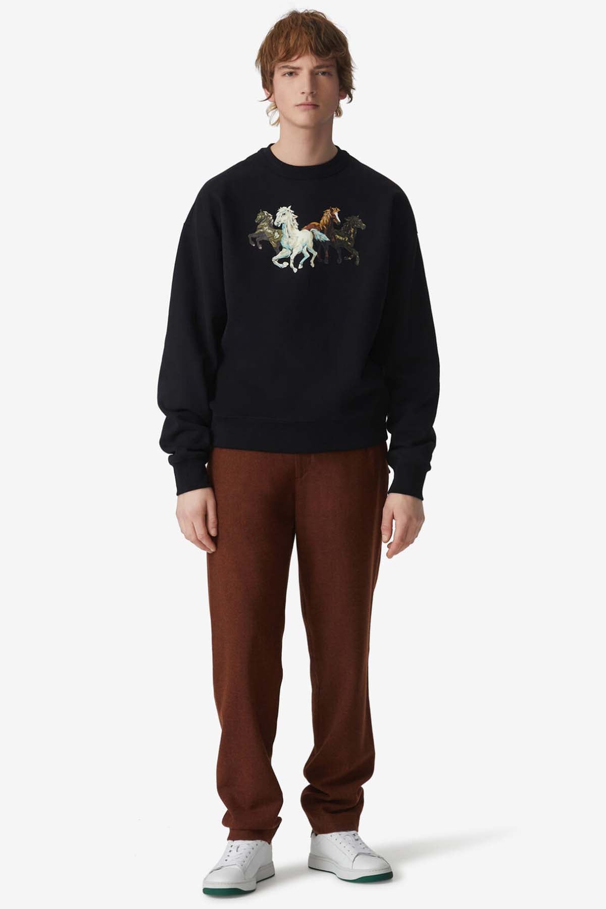 Kenzo Horses Sweatshirt-Libas Trendy Fashion Store