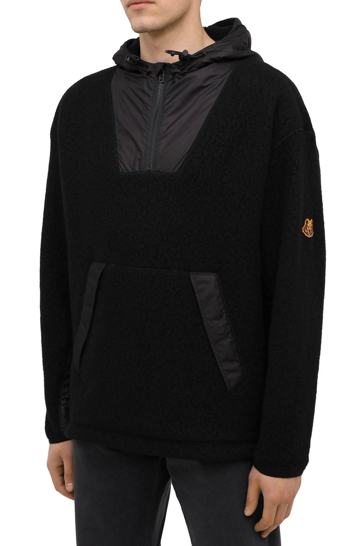 Kenzo Kapüşonlu Kaplan Logolu Sweatshirt-Libas Trendy Fashion Store