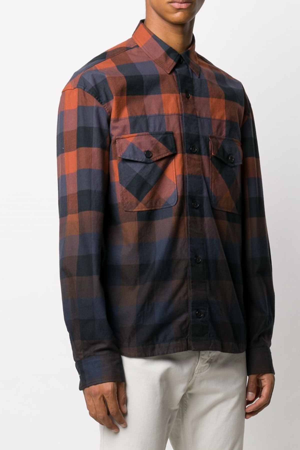 Kenzo Degrade Ekose Gömlek-Libas Trendy Fashion Store