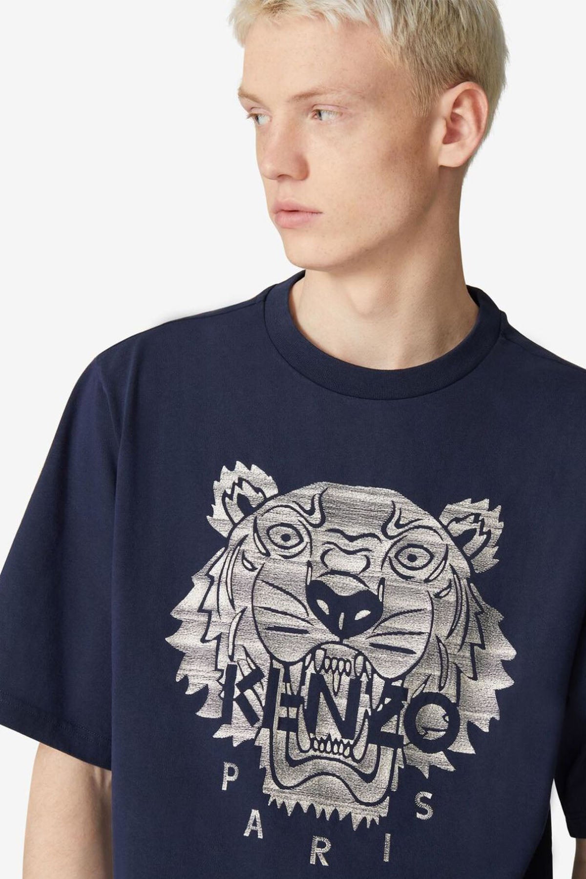 Kenzo Oversize Kaplan Logolu T-shirt-Libas Trendy Fashion Store